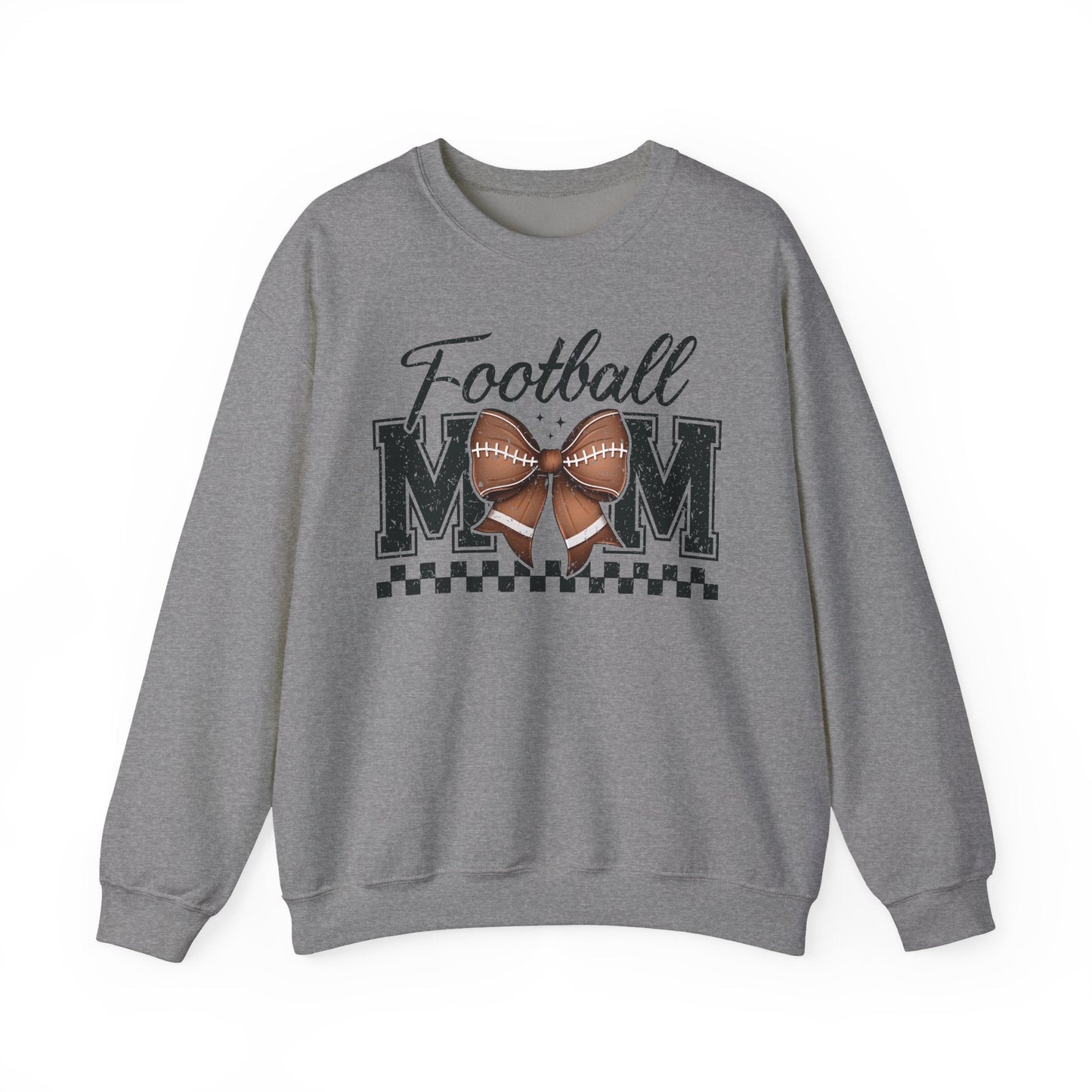 Football Mom Cozy Sweatshirt - Shirt Happens Graphics