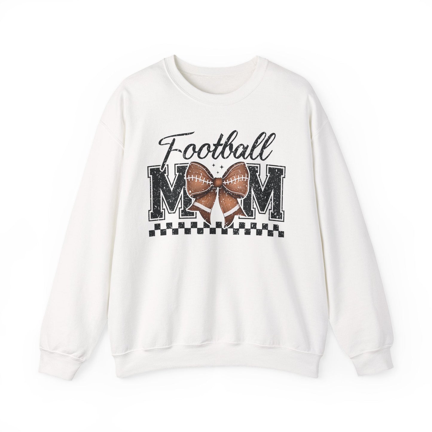 Football Mom Cozy Sweatshirt - Shirt Happens Graphics