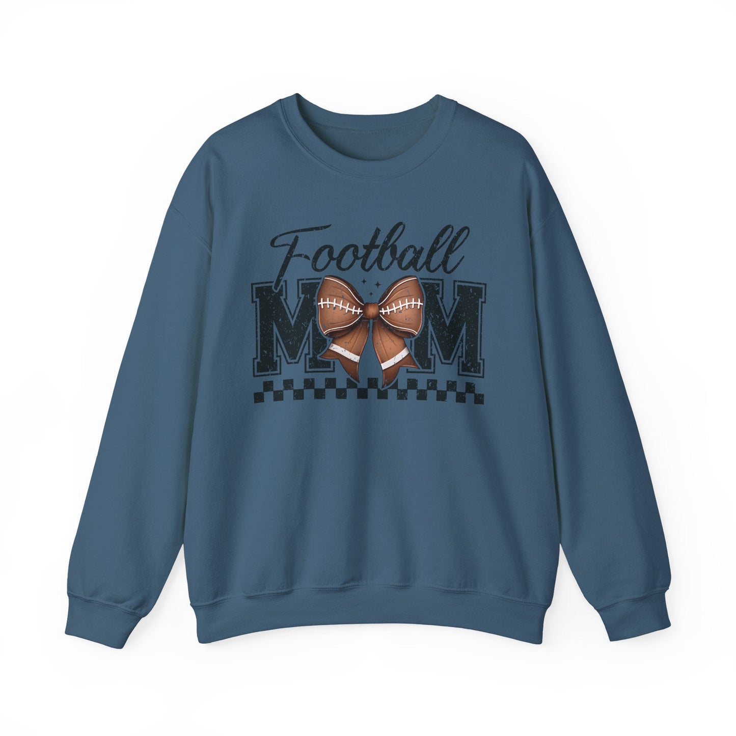 Football Mom Cozy Sweatshirt - Shirt Happens Graphics