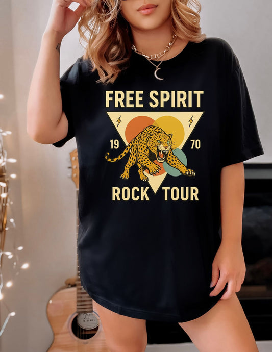 Free Spirit Rock Tour - Graphic Tee - Shirt Happens Graphics