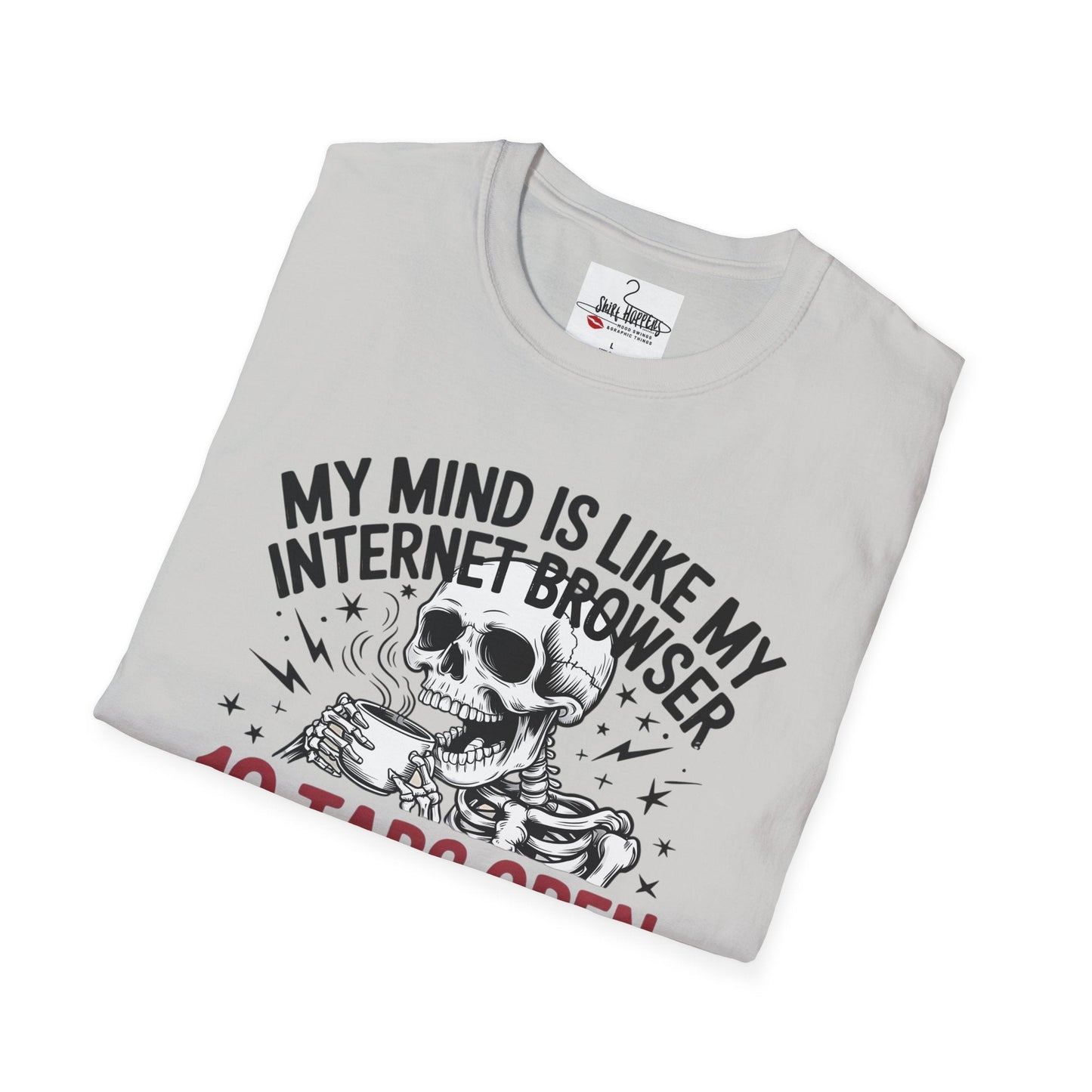 Funny ADD Bran - Graphic Tee - Shirt Happens Graphics