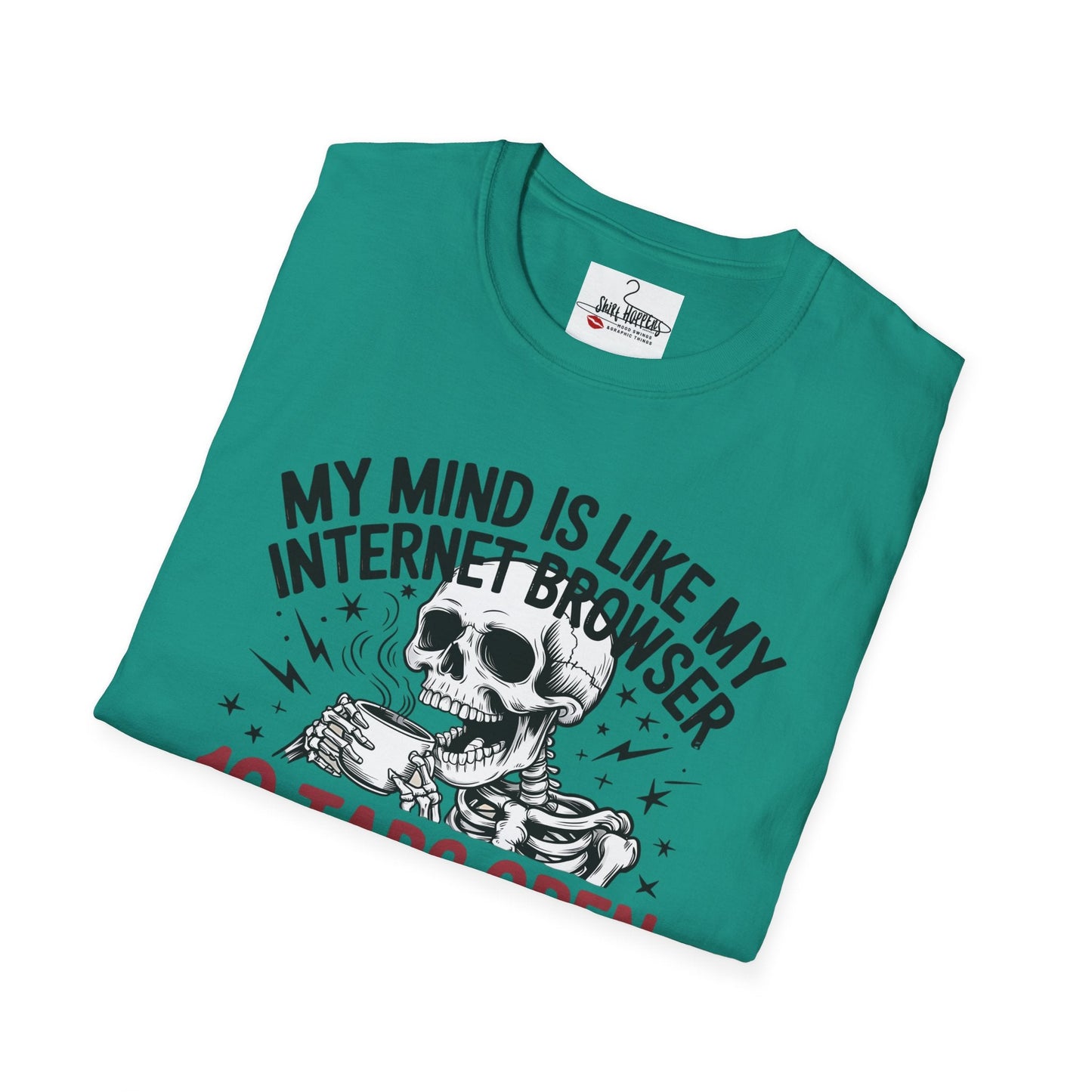 Funny ADD Bran - Graphic Tee - Shirt Happens Graphics