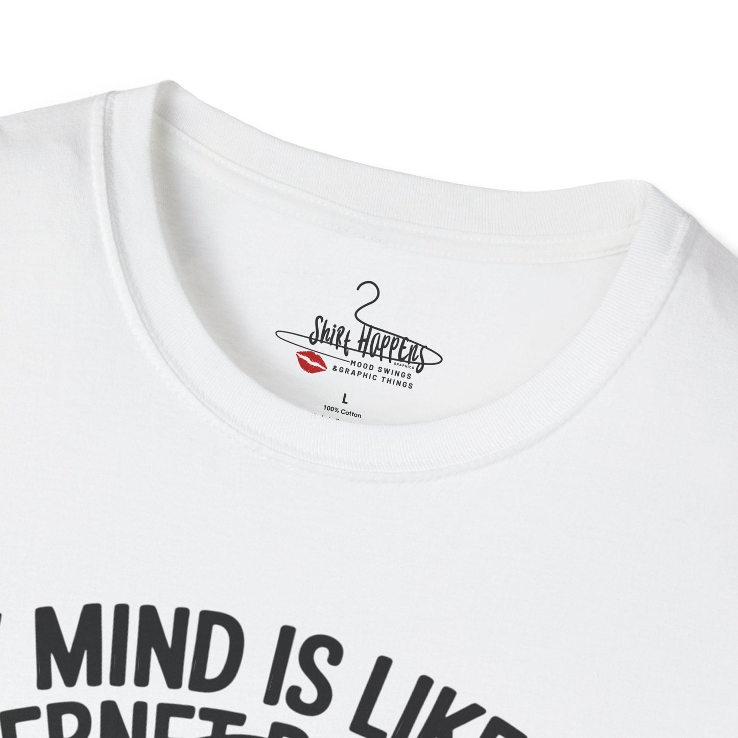 Funny ADD Bran - Graphic Tee - Shirt Happens Graphics