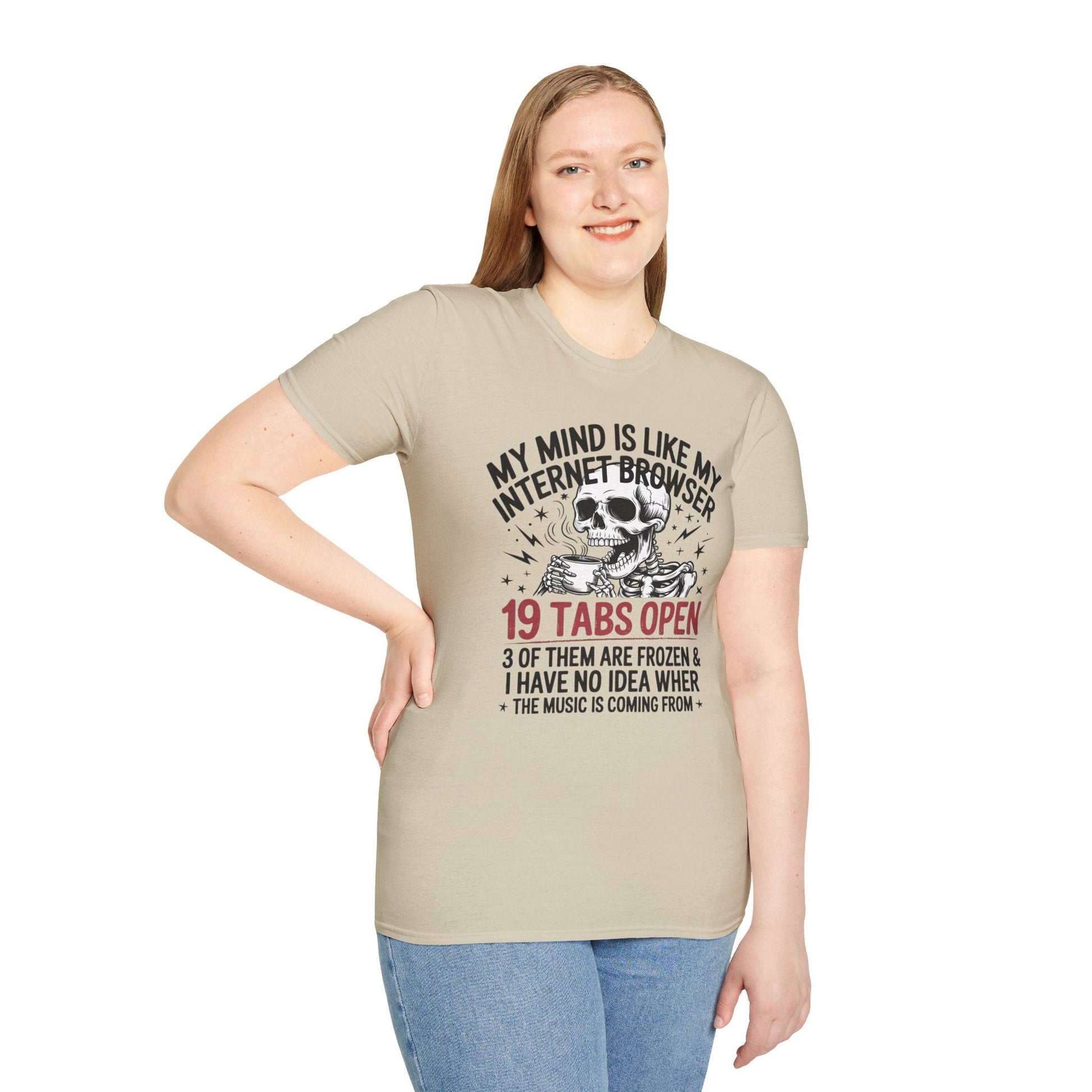 Funny ADD Bran - Graphic Tee - Shirt Happens Graphics