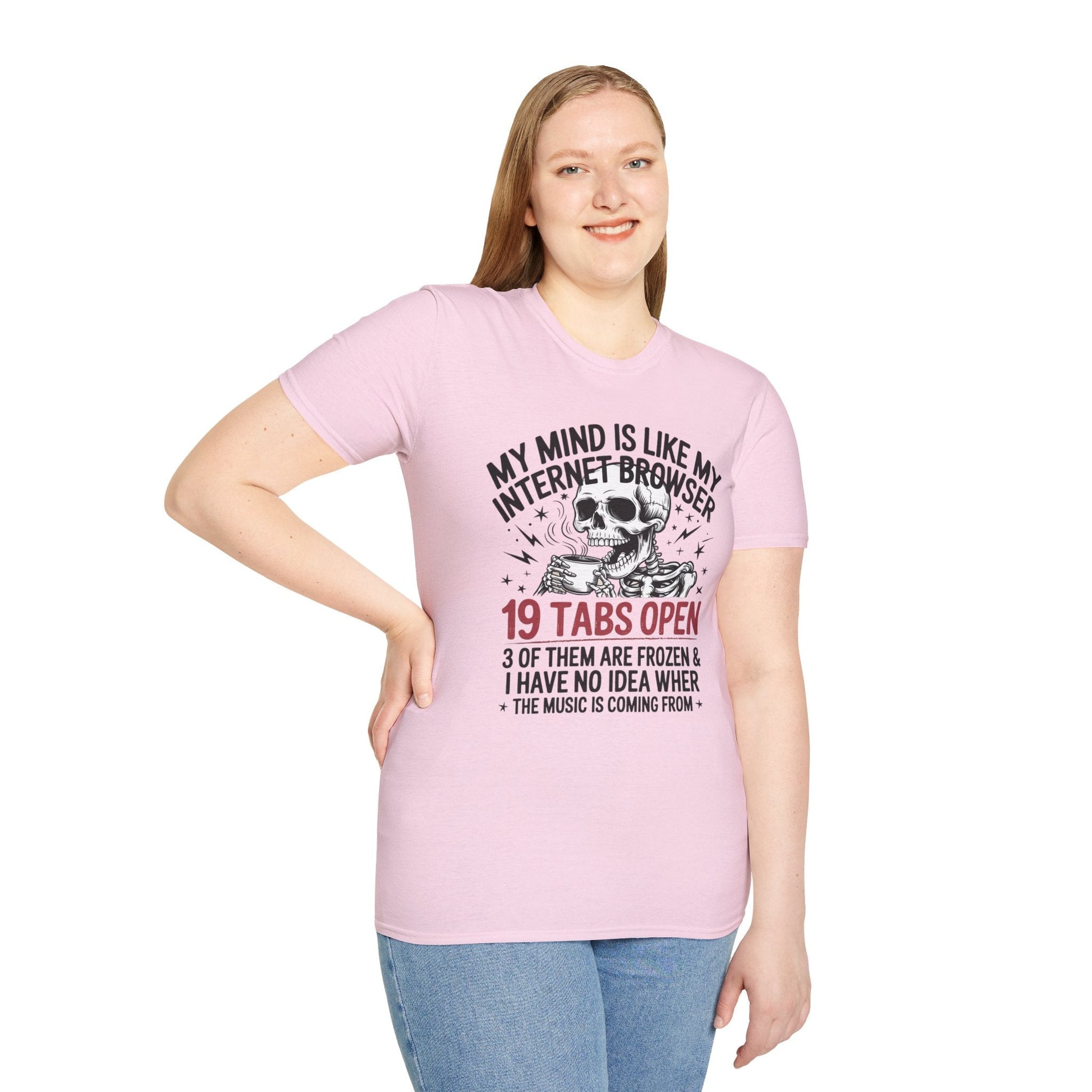 Funny ADD Bran - Graphic Tee - Shirt Happens Graphics