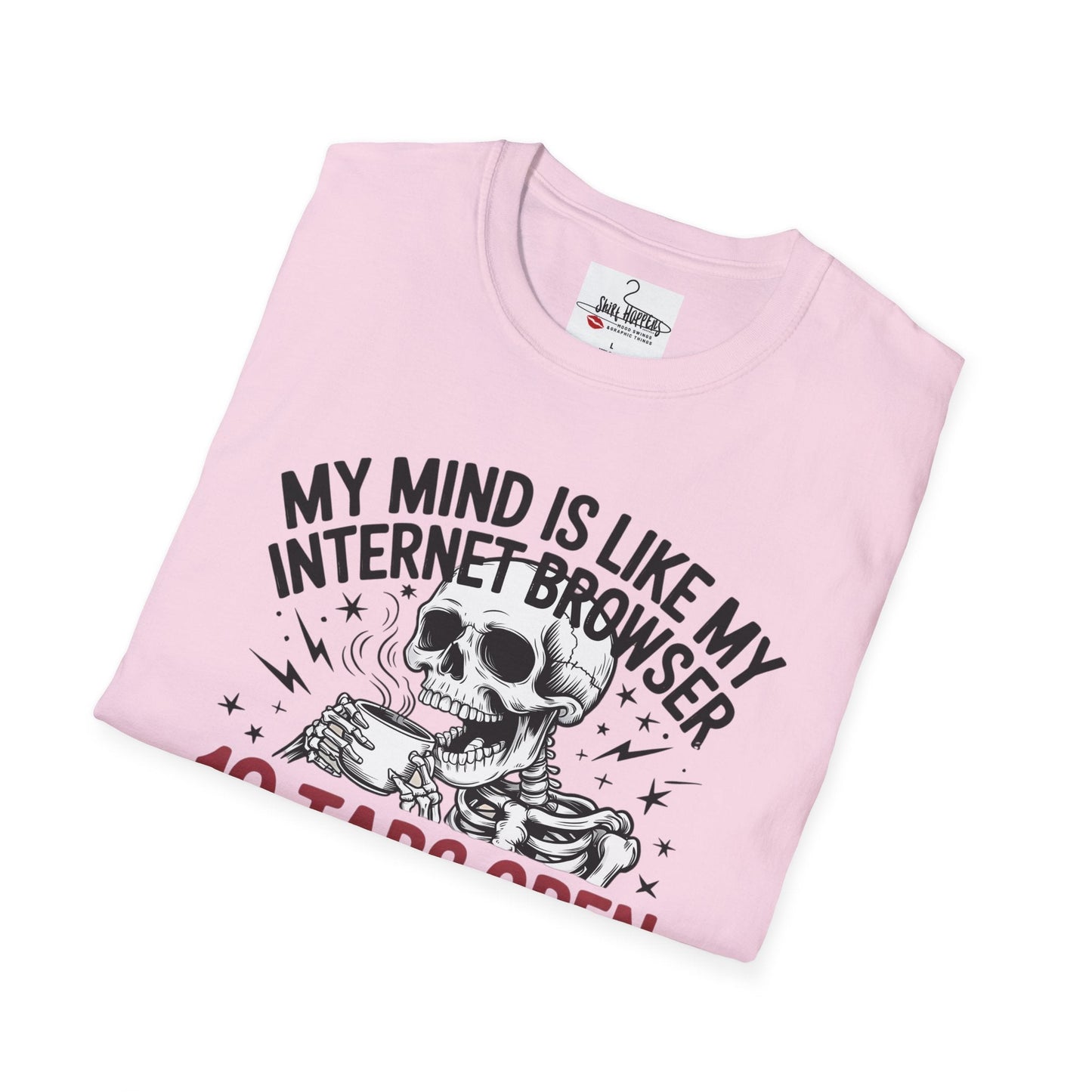 Funny ADD Bran - Graphic Tee - Shirt Happens Graphics