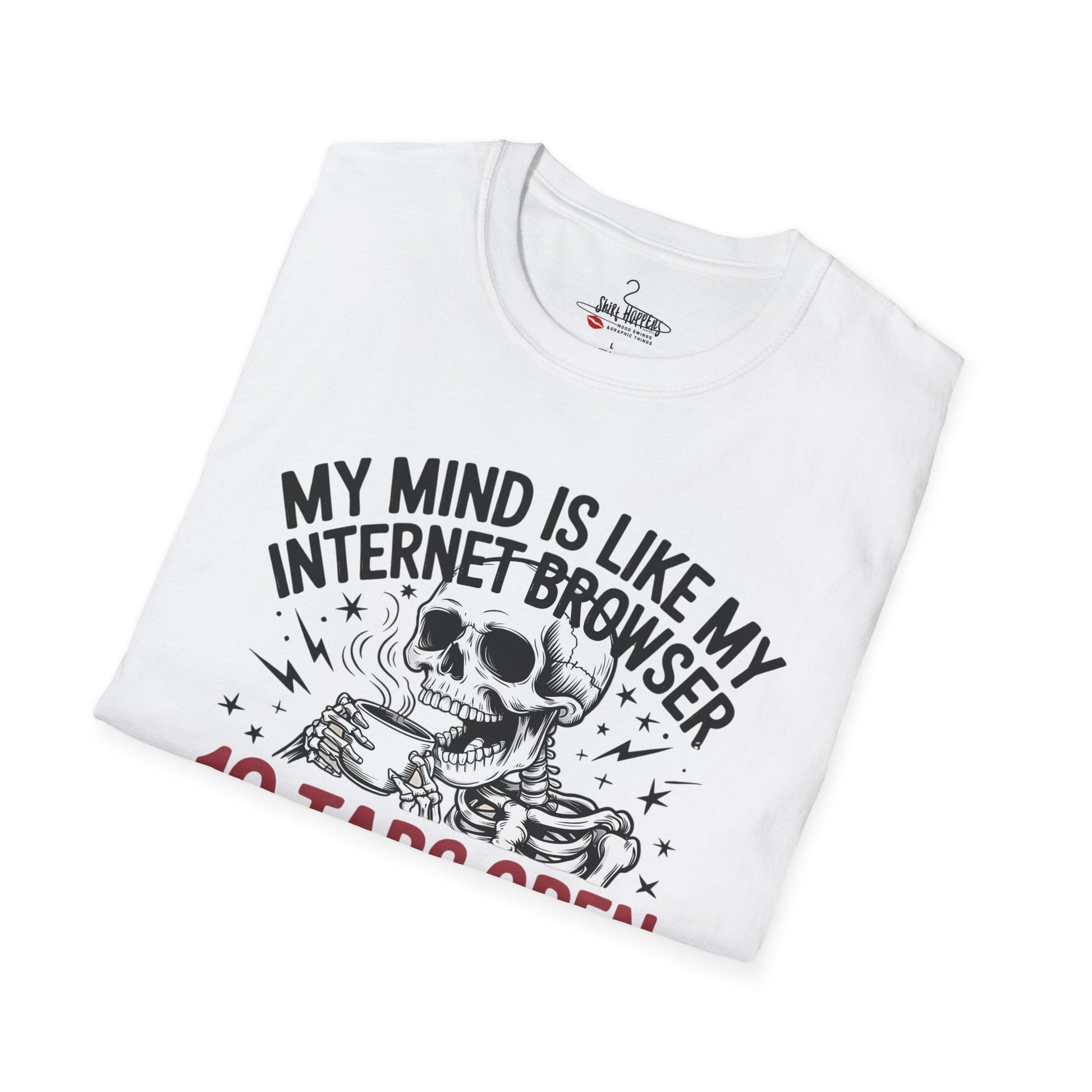 Funny ADD Bran - Graphic Tee - Shirt Happens Graphics
