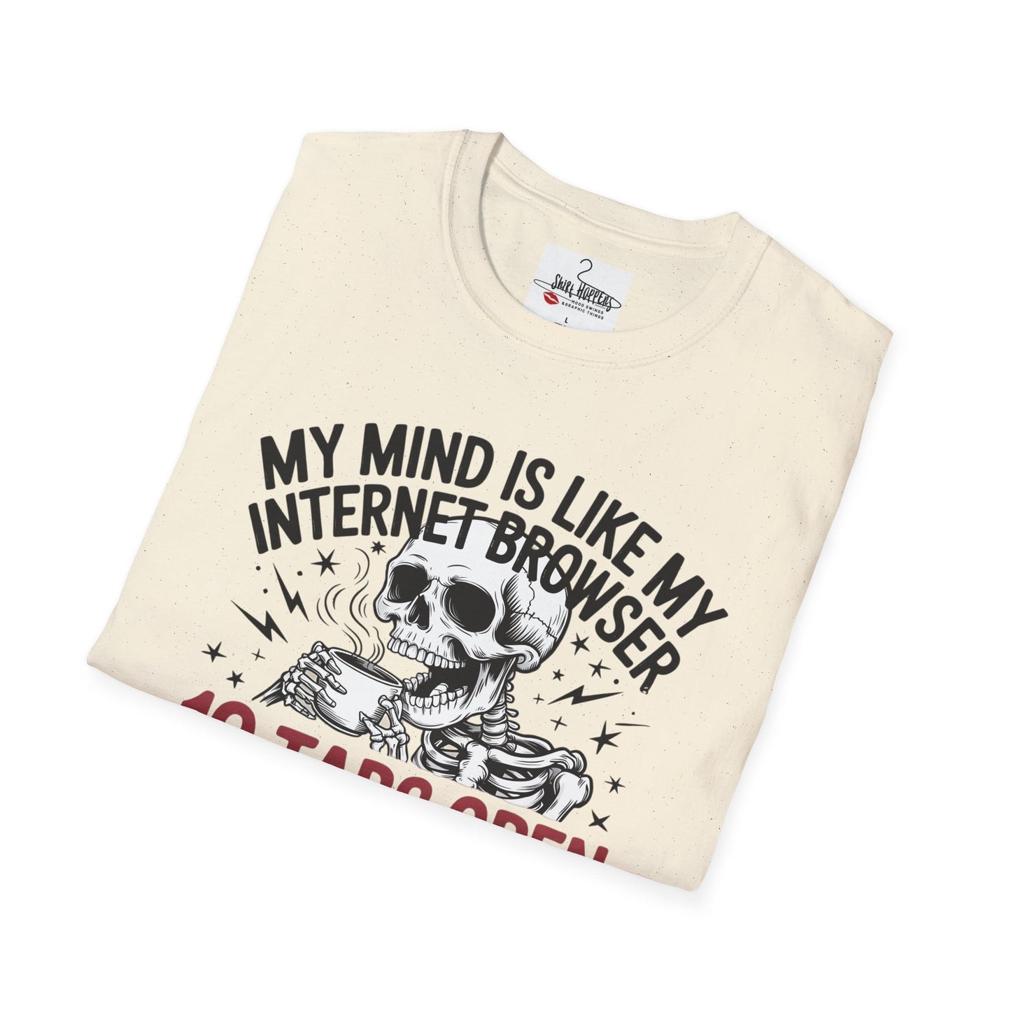 Funny ADD Bran - Graphic Tee - Shirt Happens Graphics