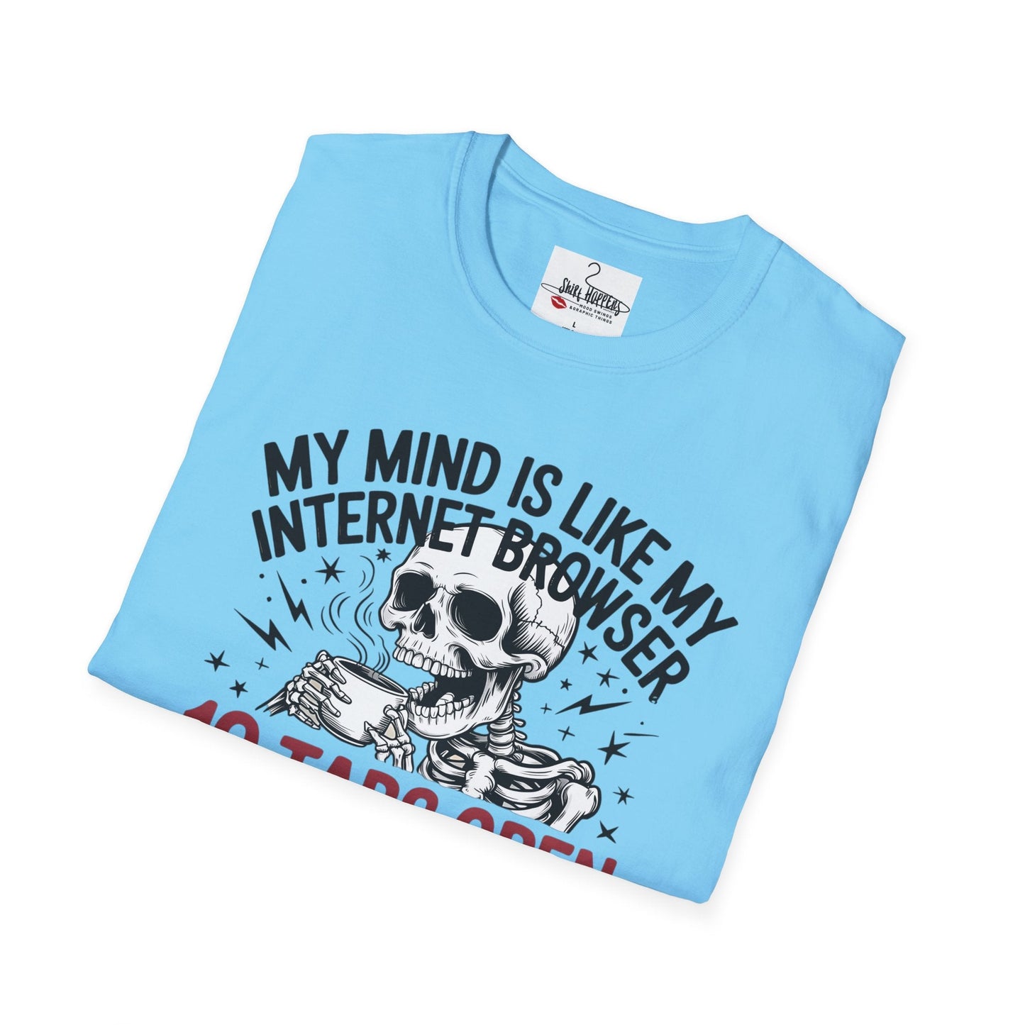 Funny ADD Bran - Graphic Tee - Shirt Happens Graphics