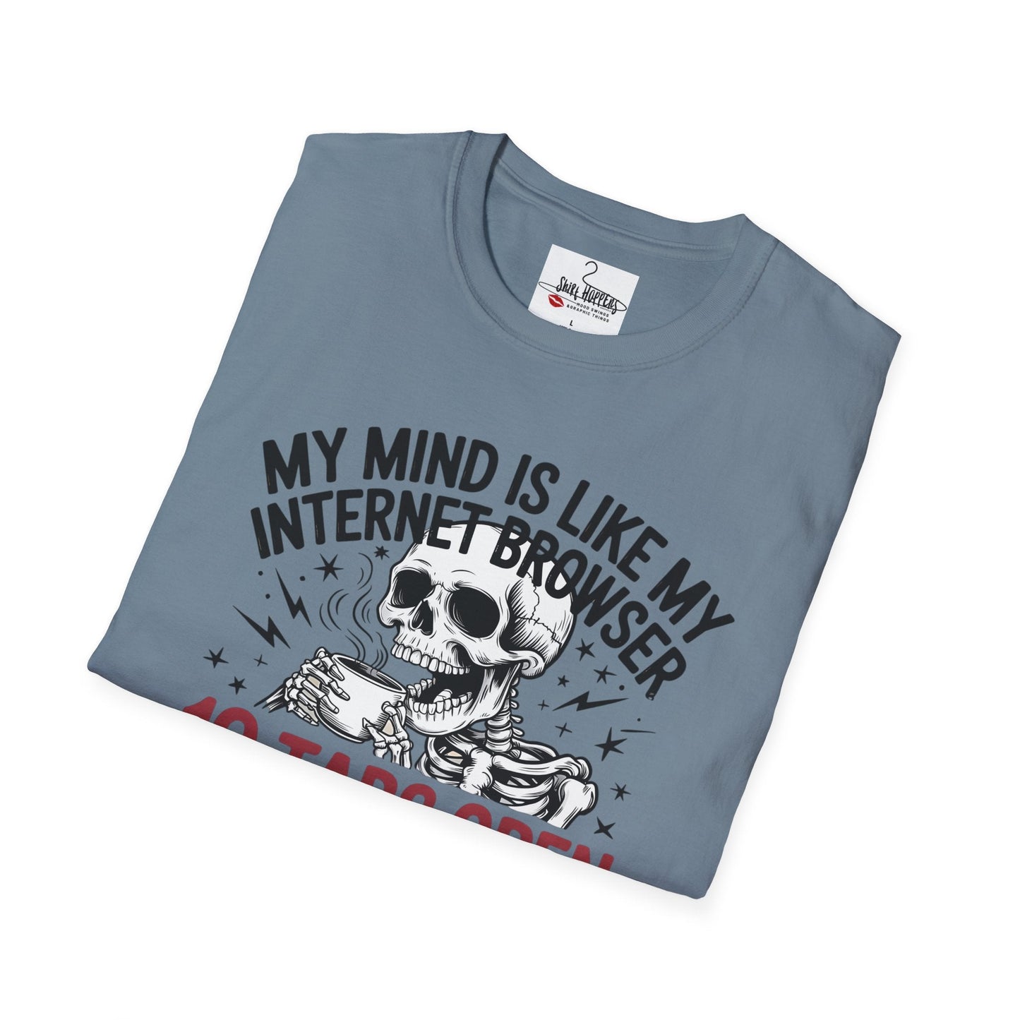 Funny ADD Bran - Graphic Tee - Shirt Happens Graphics