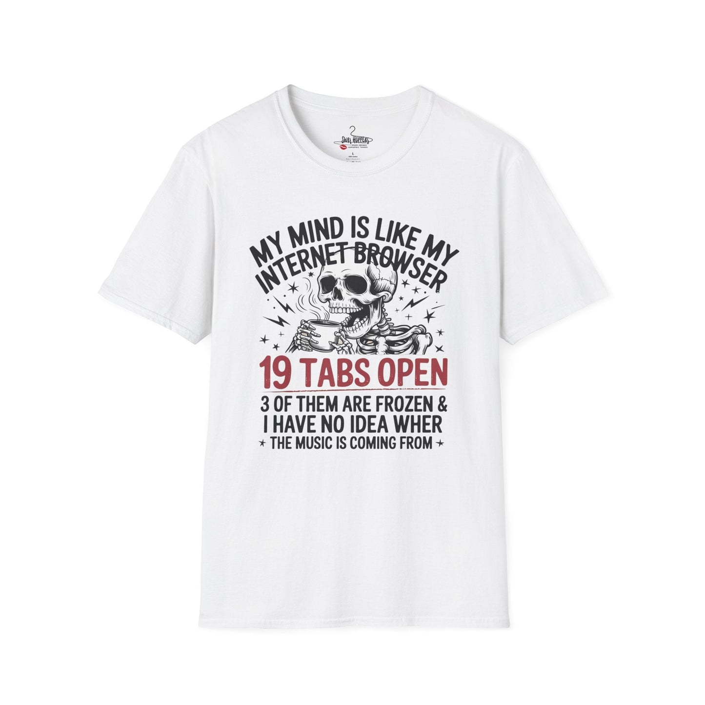Funny ADD Bran - Graphic Tee - Shirt Happens Graphics