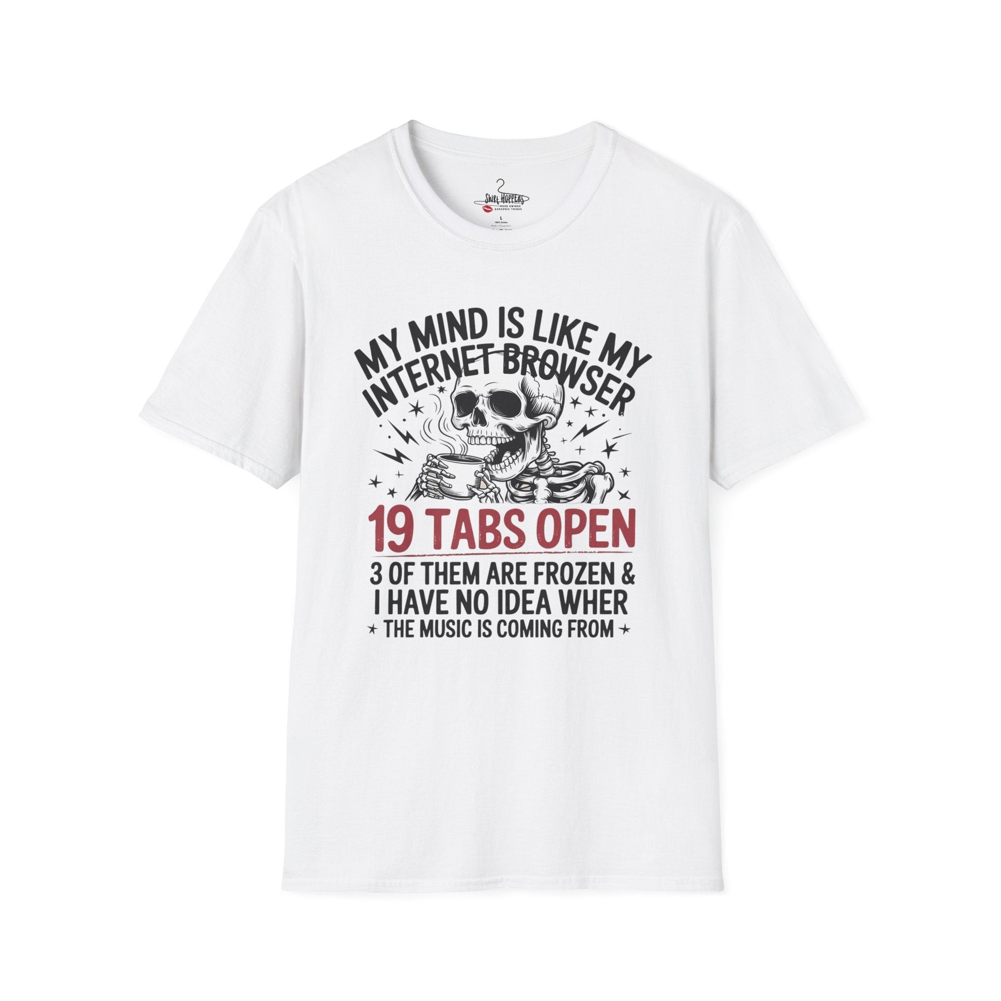 Funny ADD Bran - Graphic Tee - Shirt Happens Graphics