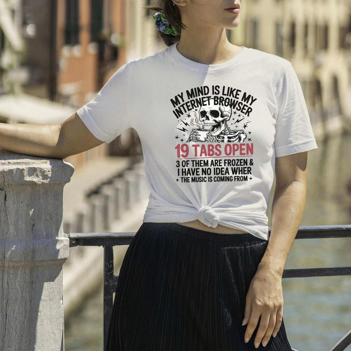 Funny ADD Bran - Graphic Tee - Shirt Happens Graphics