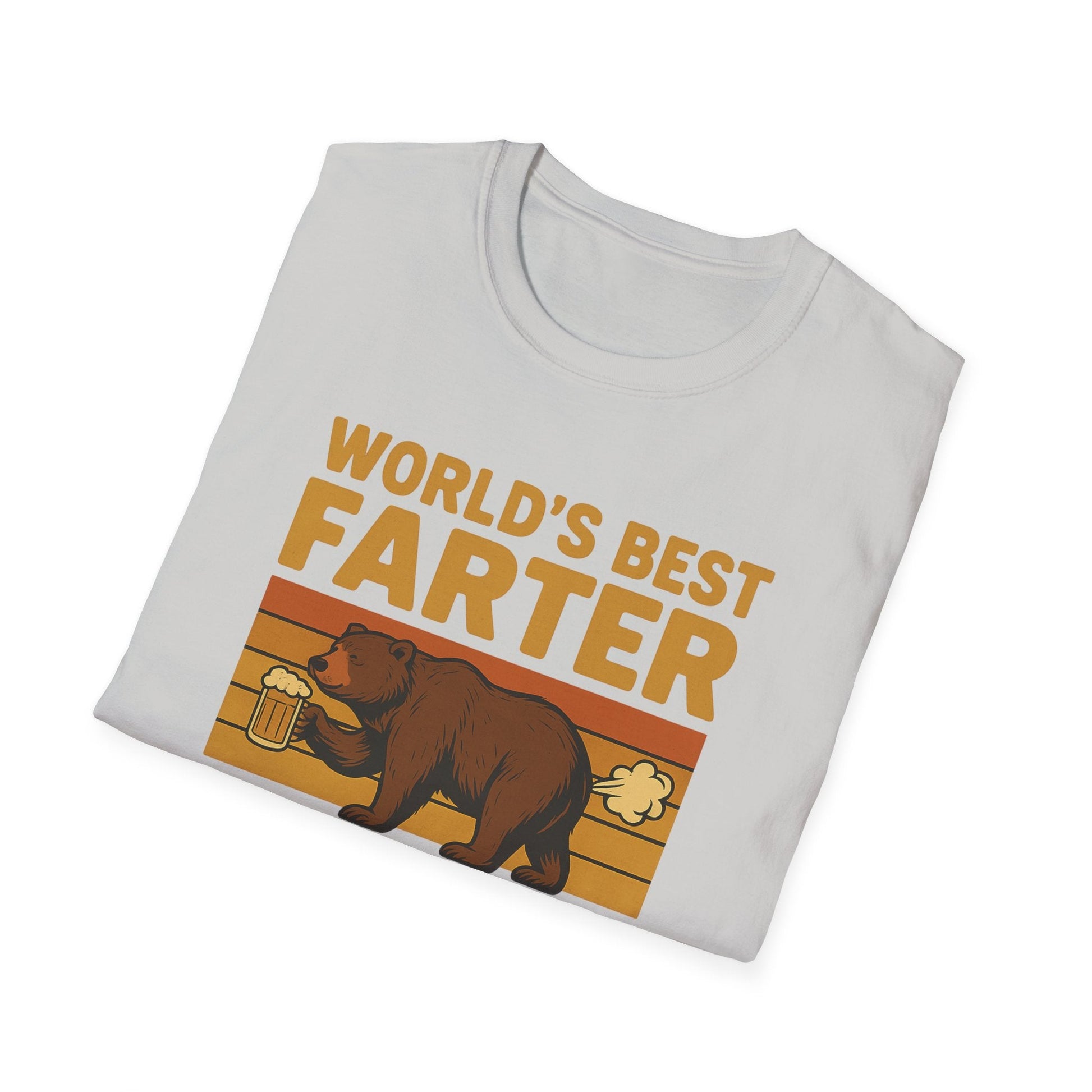 Funny Fathers Day T-Shirt, World's Best Farter Shirt, Dad Humor Tee, Unisex Gift for Dad, Comfy Father's Day Apparel - Shirt Happens Graphics