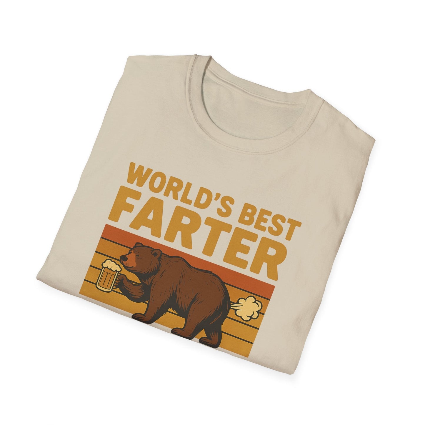 Funny Fathers Day T-Shirt, World's Best Farter Shirt, Dad Humor Tee, Unisex Gift for Dad, Comfy Father's Day Apparel - Shirt Happens Graphics