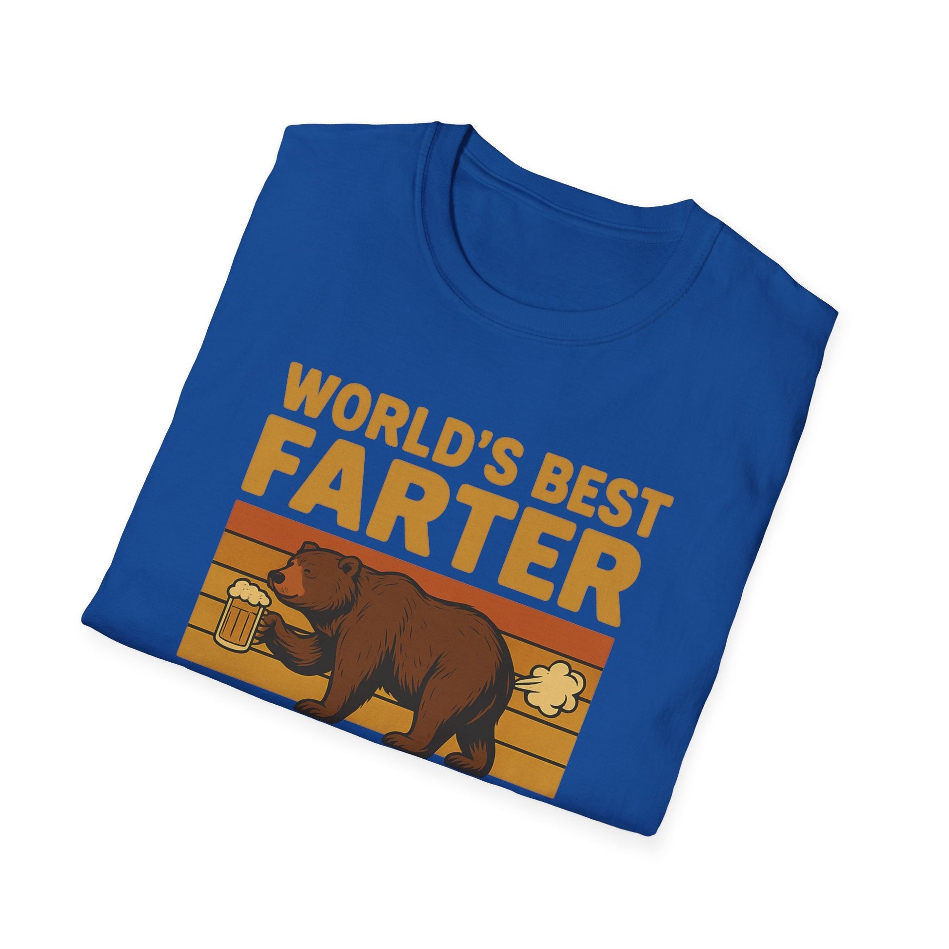Funny Fathers Day T-Shirt, World's Best Farter Shirt, Dad Humor Tee, Unisex Gift for Dad, Comfy Father's Day Apparel - Shirt Happens Graphics