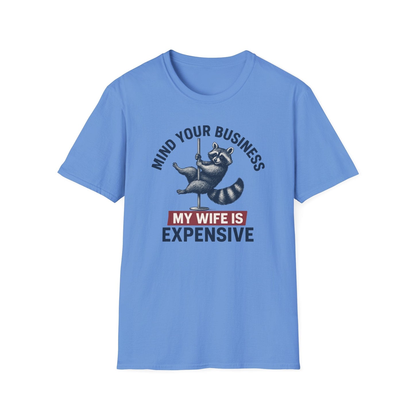 Funny Raccoon T-Shirt - Mind Your Business, Perfect for Gifting on Anniversaries, Birthdays, Casual Outings, Gift for Spouses, [...] - Shirt Happens Graphics
