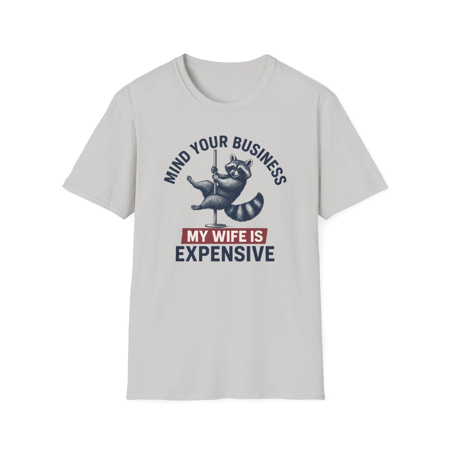 Funny Raccoon T-Shirt - Mind Your Business, Perfect for Gifting on Anniversaries, Birthdays, Casual Outings, Gift for Spouses, [...] - Shirt Happens Graphics