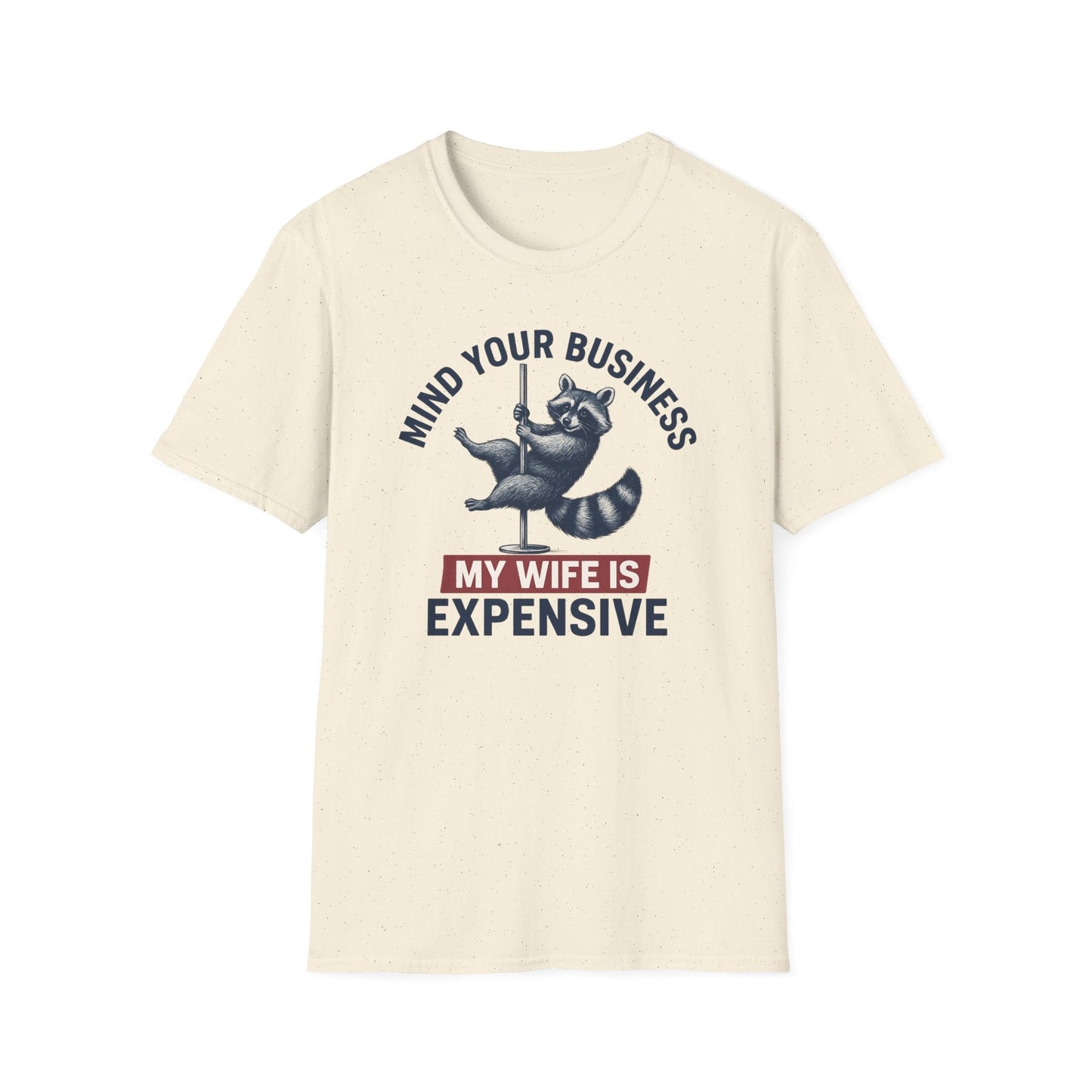 Funny Raccoon T-Shirt - Mind Your Business, Perfect for Gifting on Anniversaries, Birthdays, Casual Outings, Gift for Spouses, [...] - Shirt Happens Graphics