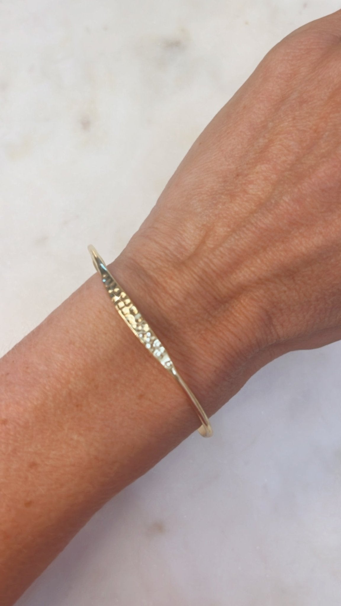 Gold Bracelet with Texture - Shirt Happens Graphics