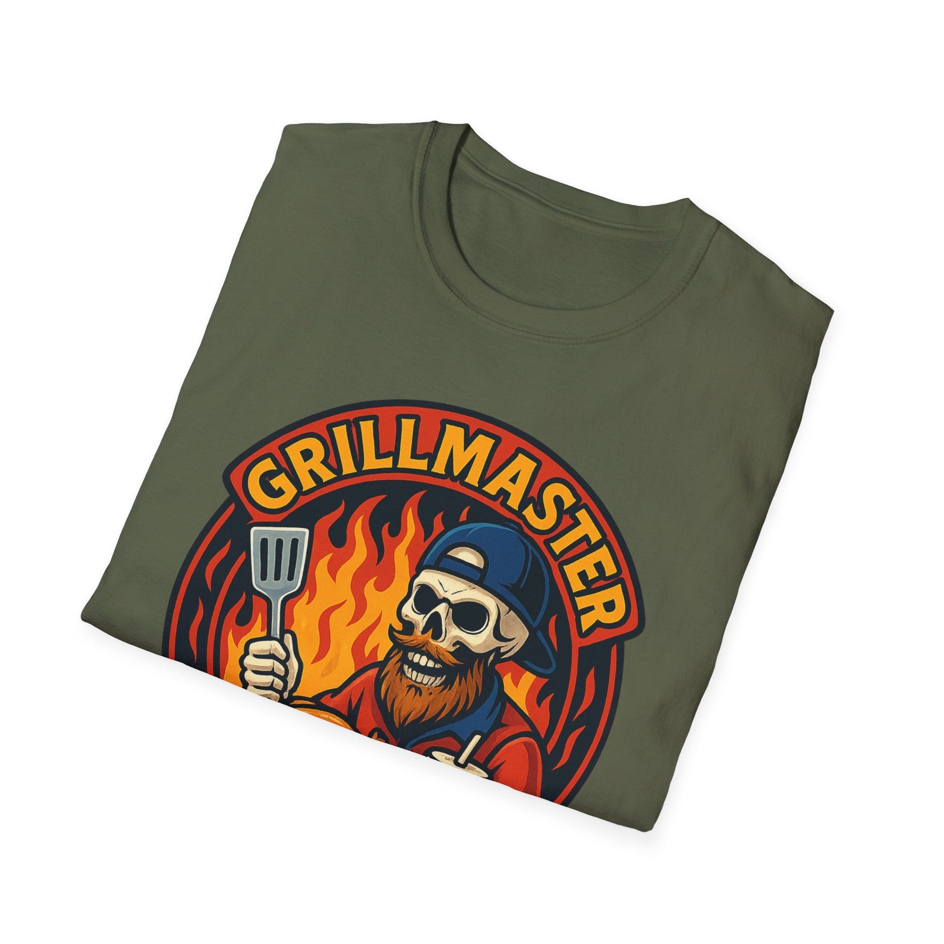Grillmaster Dad T-Shirt | Unisex BBQ Shirt for Dads | Father's Day Gift, Cookout Apparel, Funny Gift for Men, Dad Life Tee - Shirt Happens Graphics