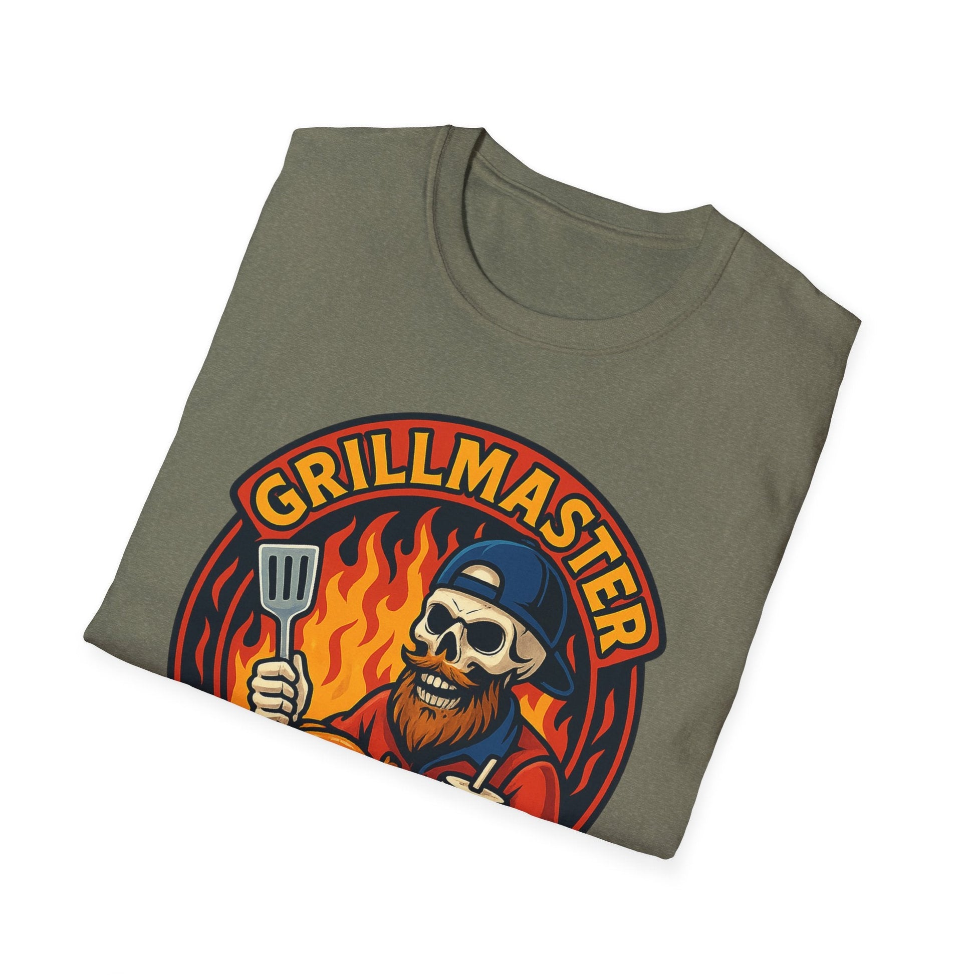 Grillmaster Dad T-Shirt | Unisex BBQ Shirt for Dads | Father's Day Gift, Cookout Apparel, Funny Gift for Men, Dad Life Tee - Shirt Happens Graphics