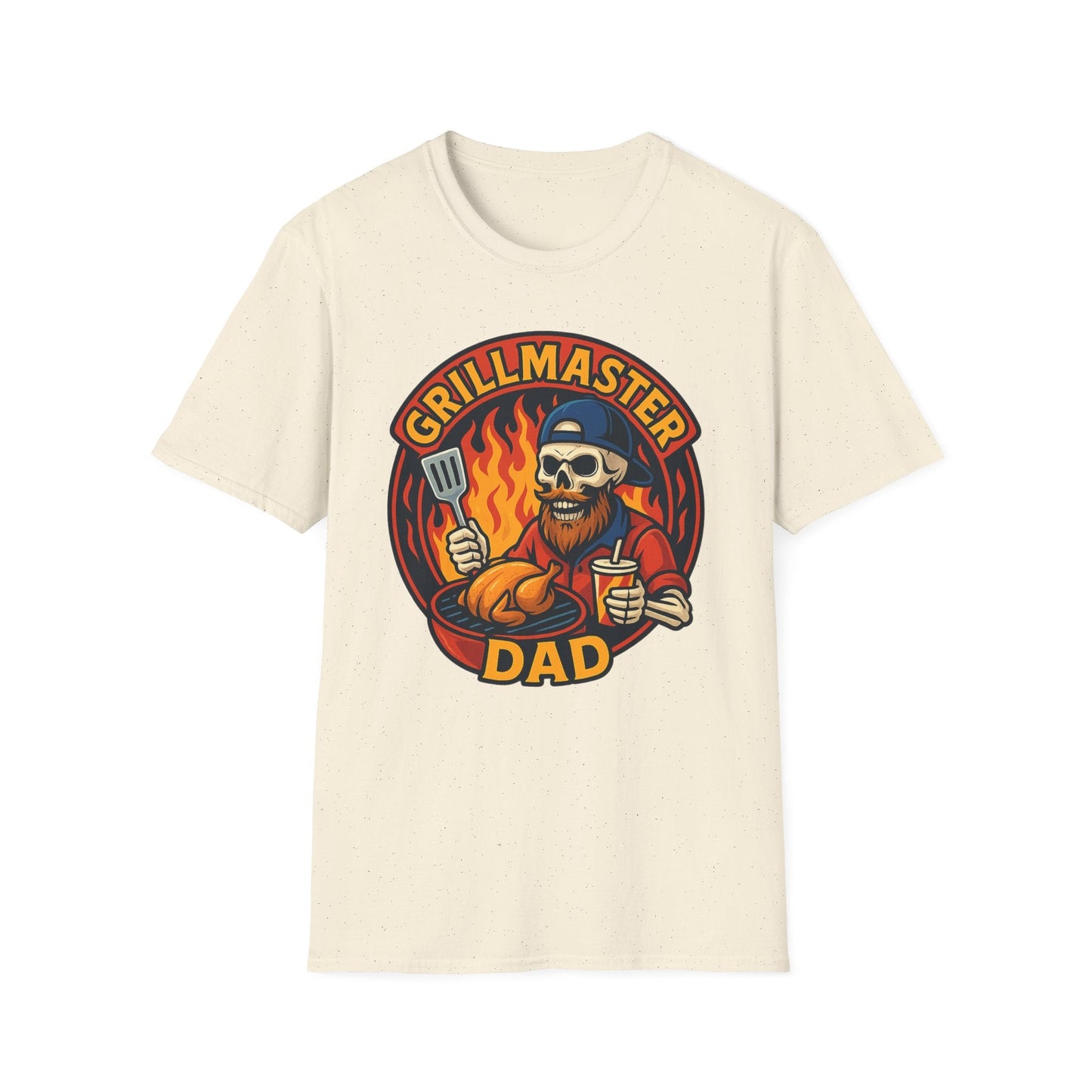 Grillmaster Dad T-Shirt | Unisex BBQ Shirt for Dads | Father's Day Gift, Cookout Apparel, Funny Gift for Men, Dad Life Tee - Shirt Happens Graphics