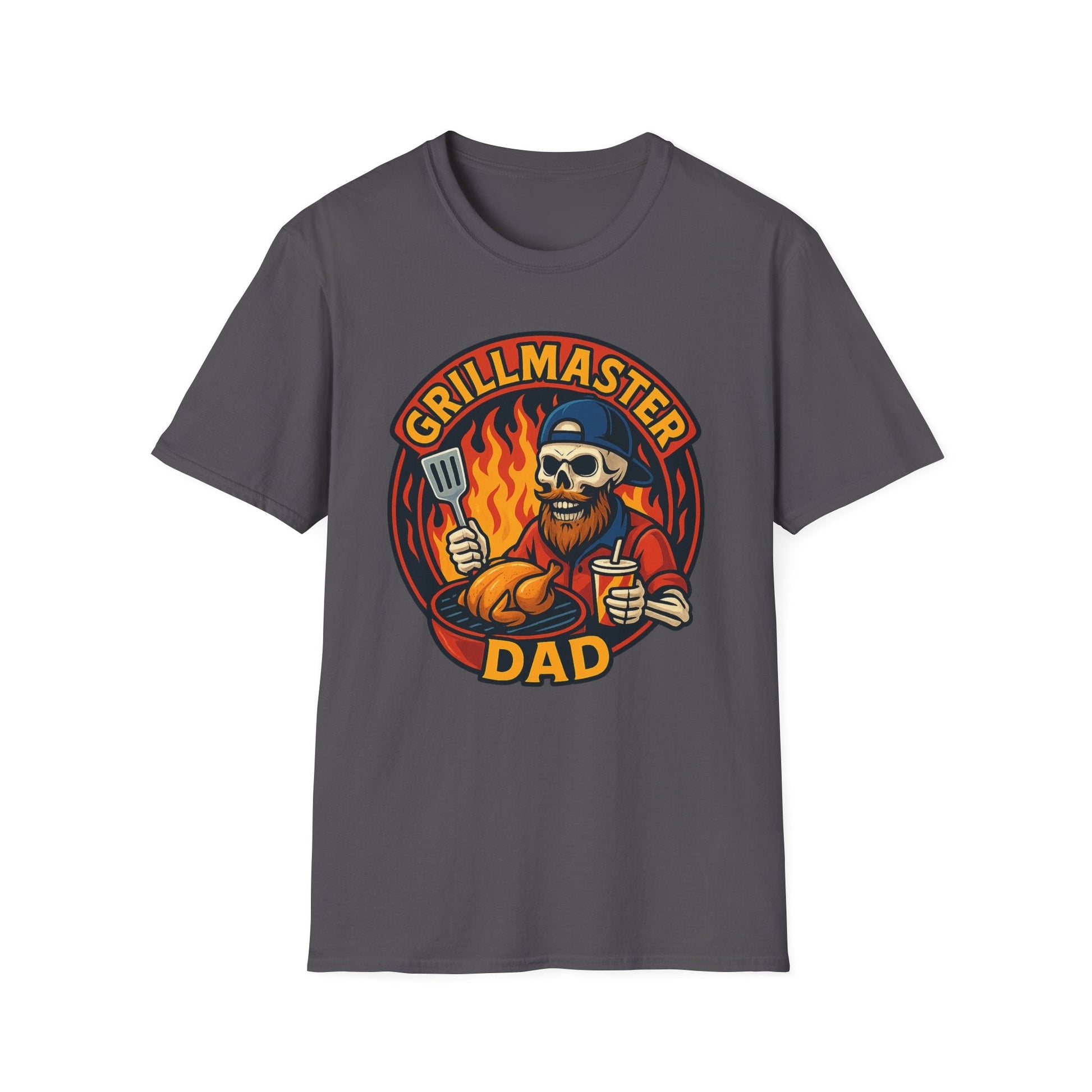 Grillmaster Dad T-Shirt | Unisex BBQ Shirt for Dads | Father's Day Gift, Cookout Apparel, Funny Gift for Men, Dad Life Tee - Shirt Happens Graphics