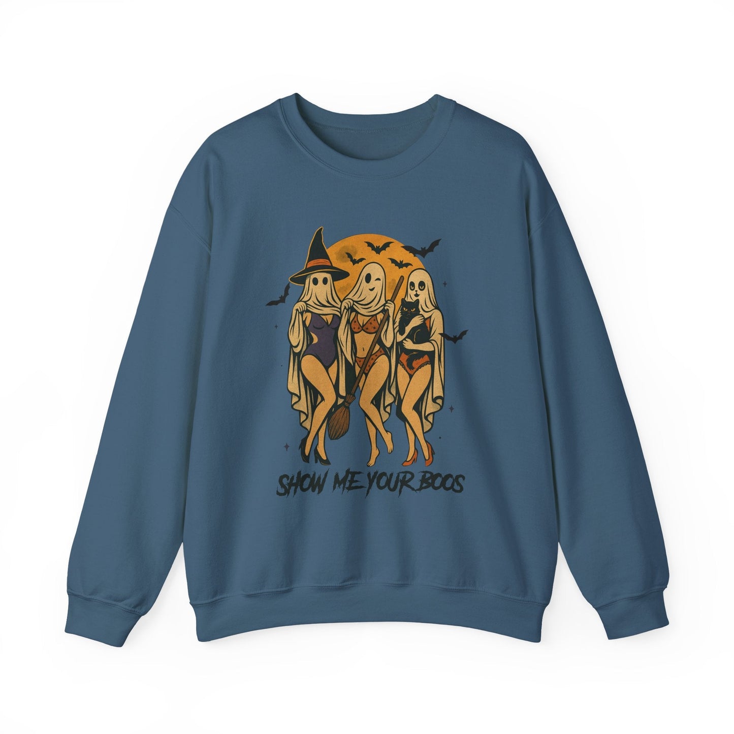 Halloween Crewneck Sweatshirt - Shirt Happens Graphics
