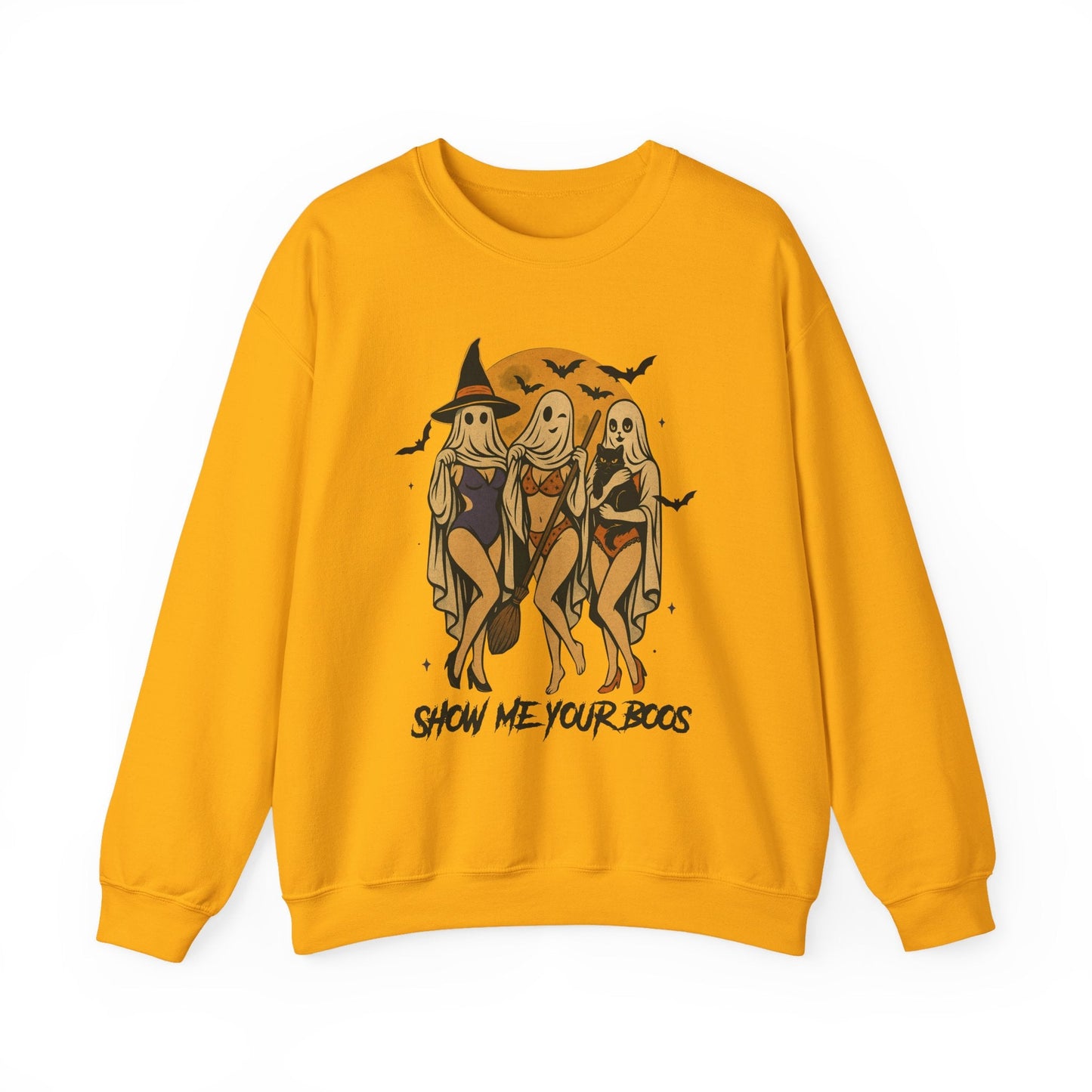 Halloween Crewneck Sweatshirt - Shirt Happens Graphics