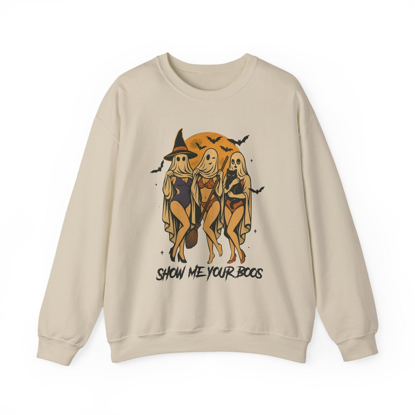 Halloween Crewneck Sweatshirt - Shirt Happens Graphics
