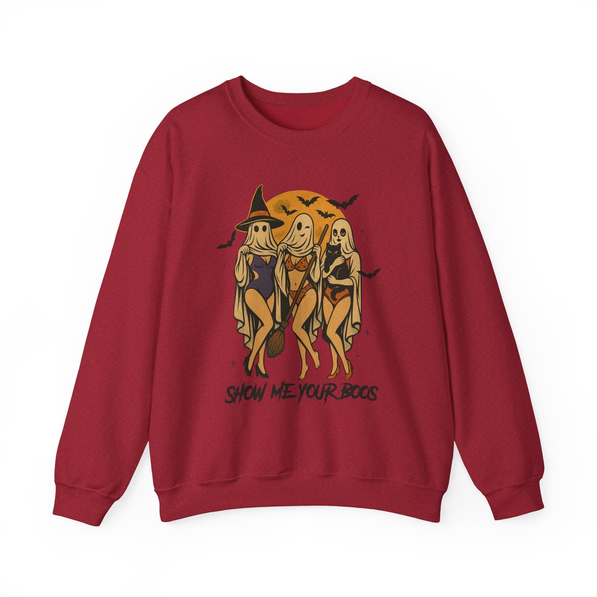 Halloween Crewneck Sweatshirt - Shirt Happens Graphics