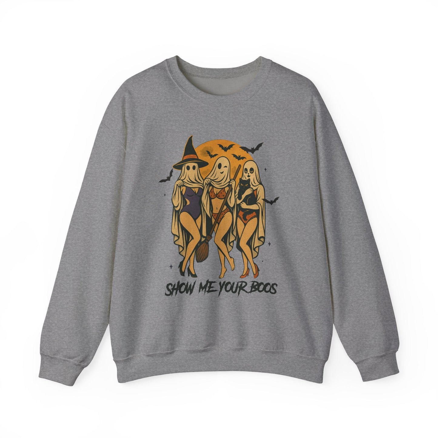 Halloween Crewneck Sweatshirt - Shirt Happens Graphics