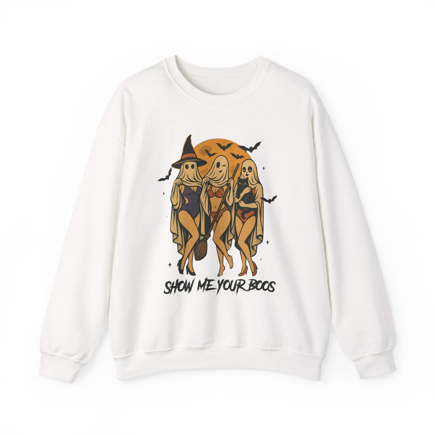 Halloween Crewneck Sweatshirt - Shirt Happens Graphics