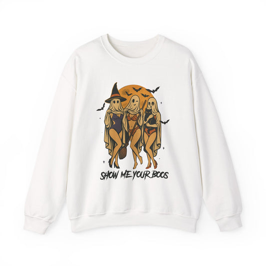 Halloween Crewneck Sweatshirt - Shirt Happens Graphics