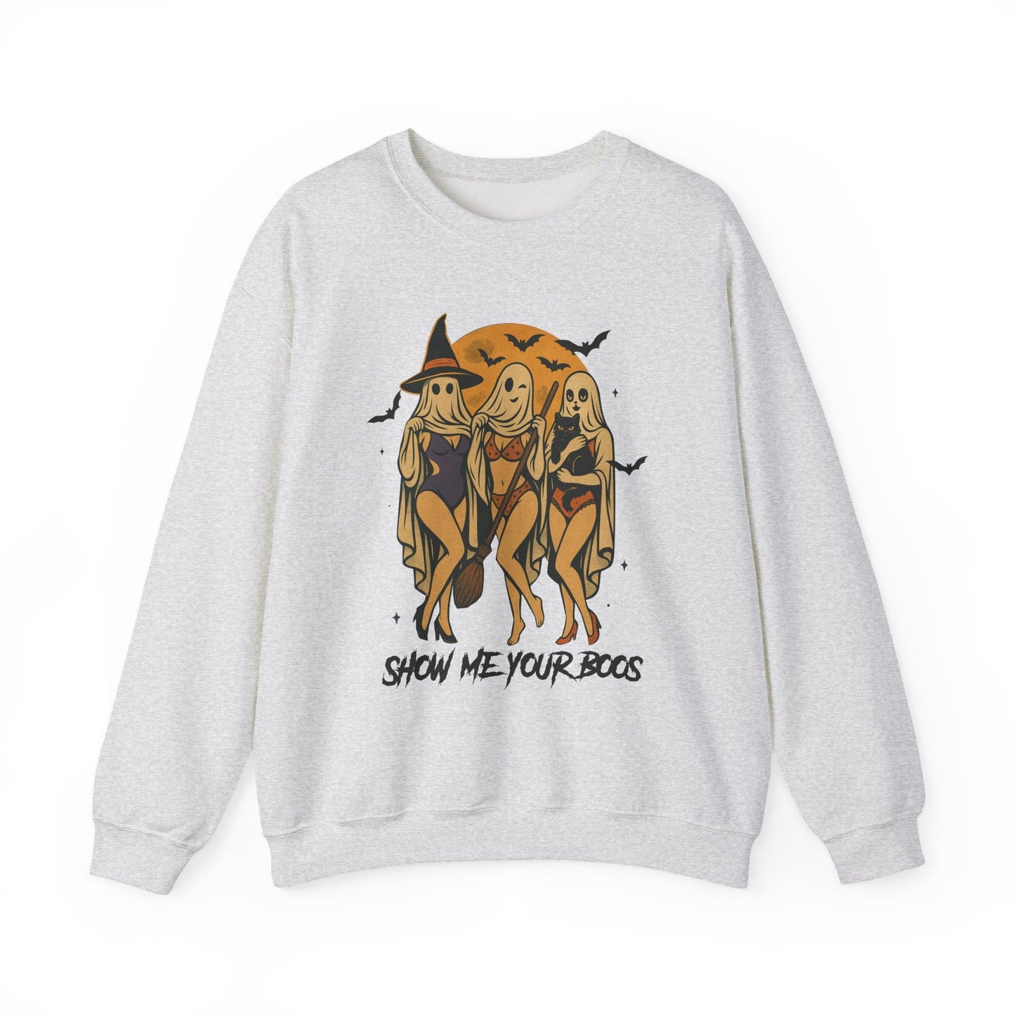 Halloween Crewneck Sweatshirt - Shirt Happens Graphics