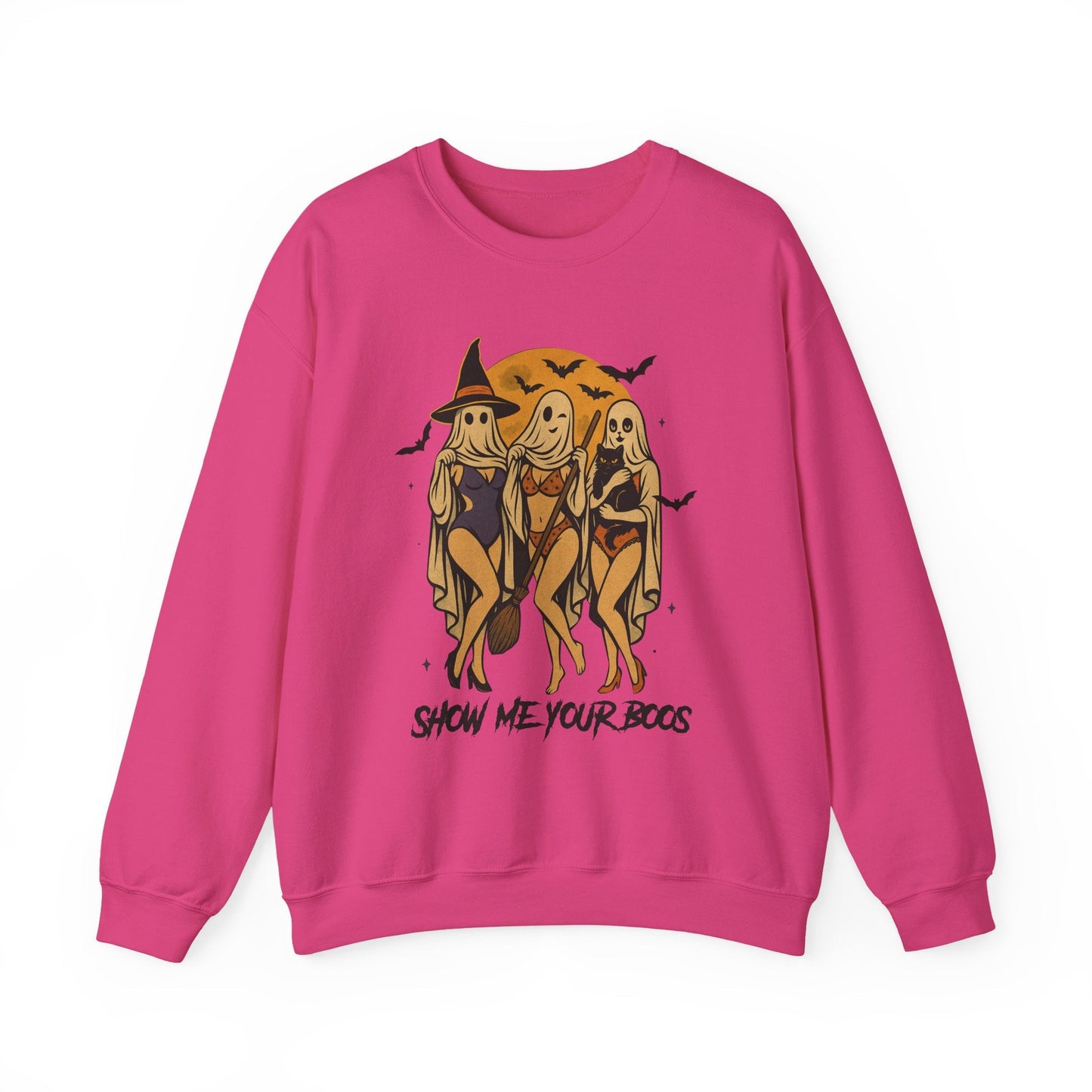 Halloween Crewneck Sweatshirt - Shirt Happens Graphics