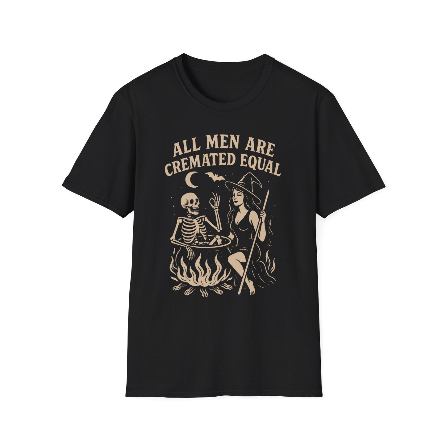 Halloween Witty Tee, Oversized Graphic Tee - Shirt Happens Graphics