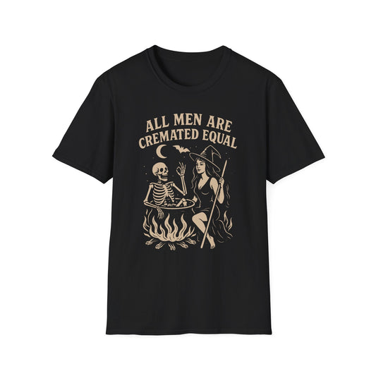 Halloween Witty Tee, Oversized Graphic Tee - Shirt Happens Graphics