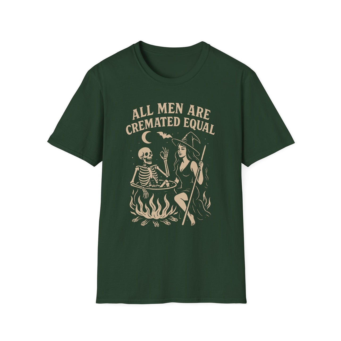 Halloween Witty Tee, Oversized Graphic Tee - Shirt Happens Graphics