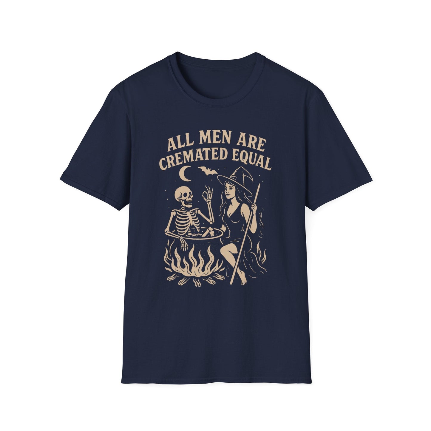 Halloween Witty Tee, Oversized Graphic Tee - Shirt Happens Graphics