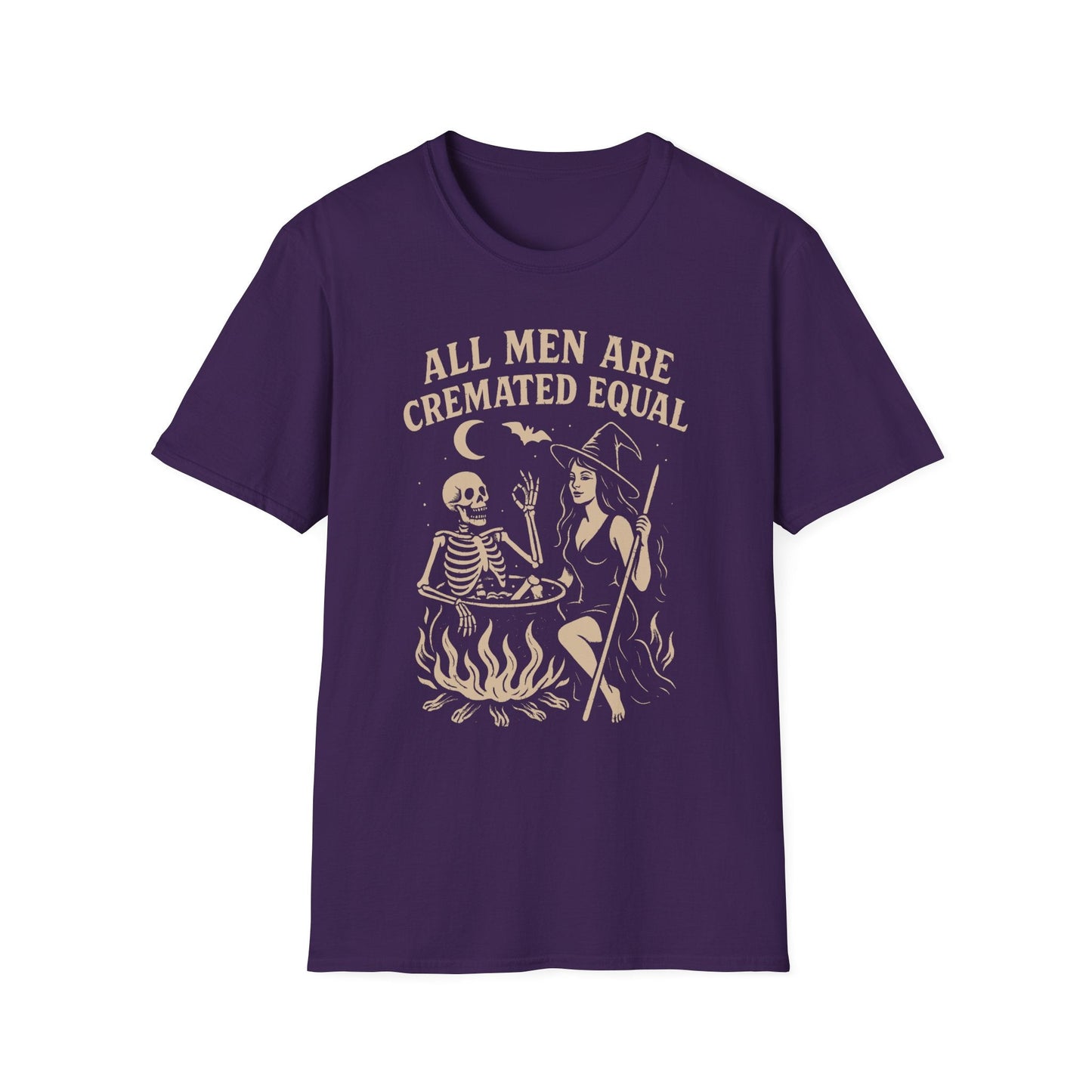 Halloween Witty Tee, Oversized Graphic Tee - Shirt Happens Graphics