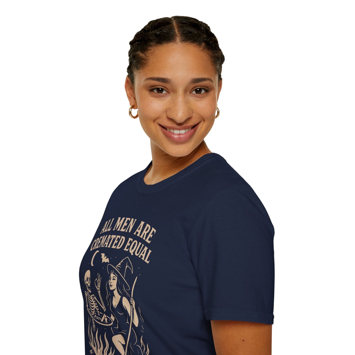 Halloween Witty Tee, Oversized Graphic Tee - Shirt Happens Graphics