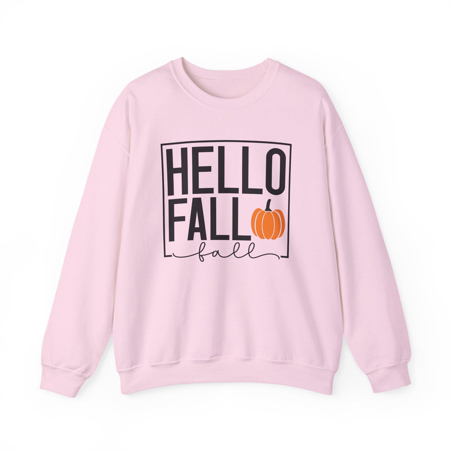 Hello Fall Cozy Fall Sweatshirt - Shirt Happens Graphics