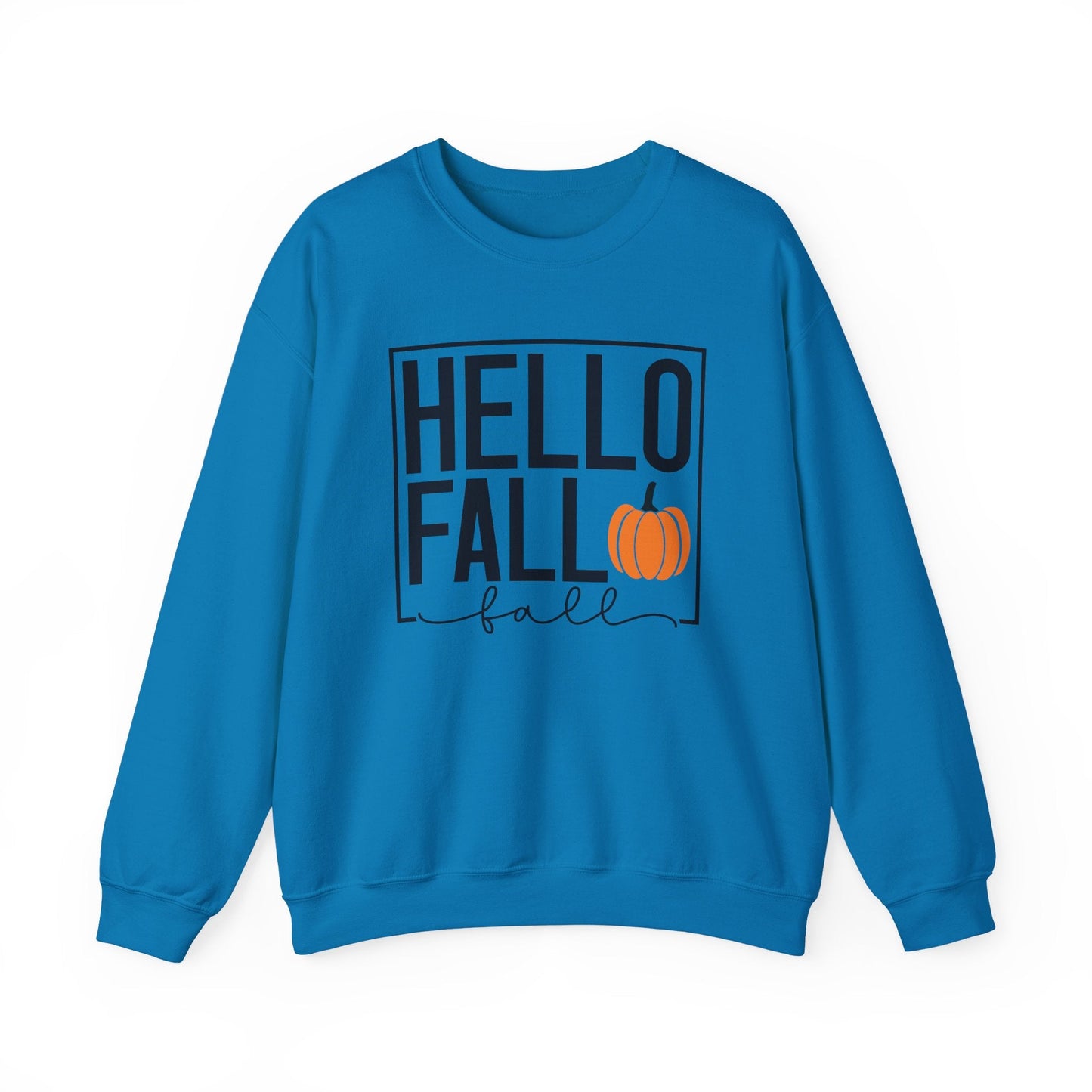 Hello Fall Cozy Fall Sweatshirt - Shirt Happens Graphics