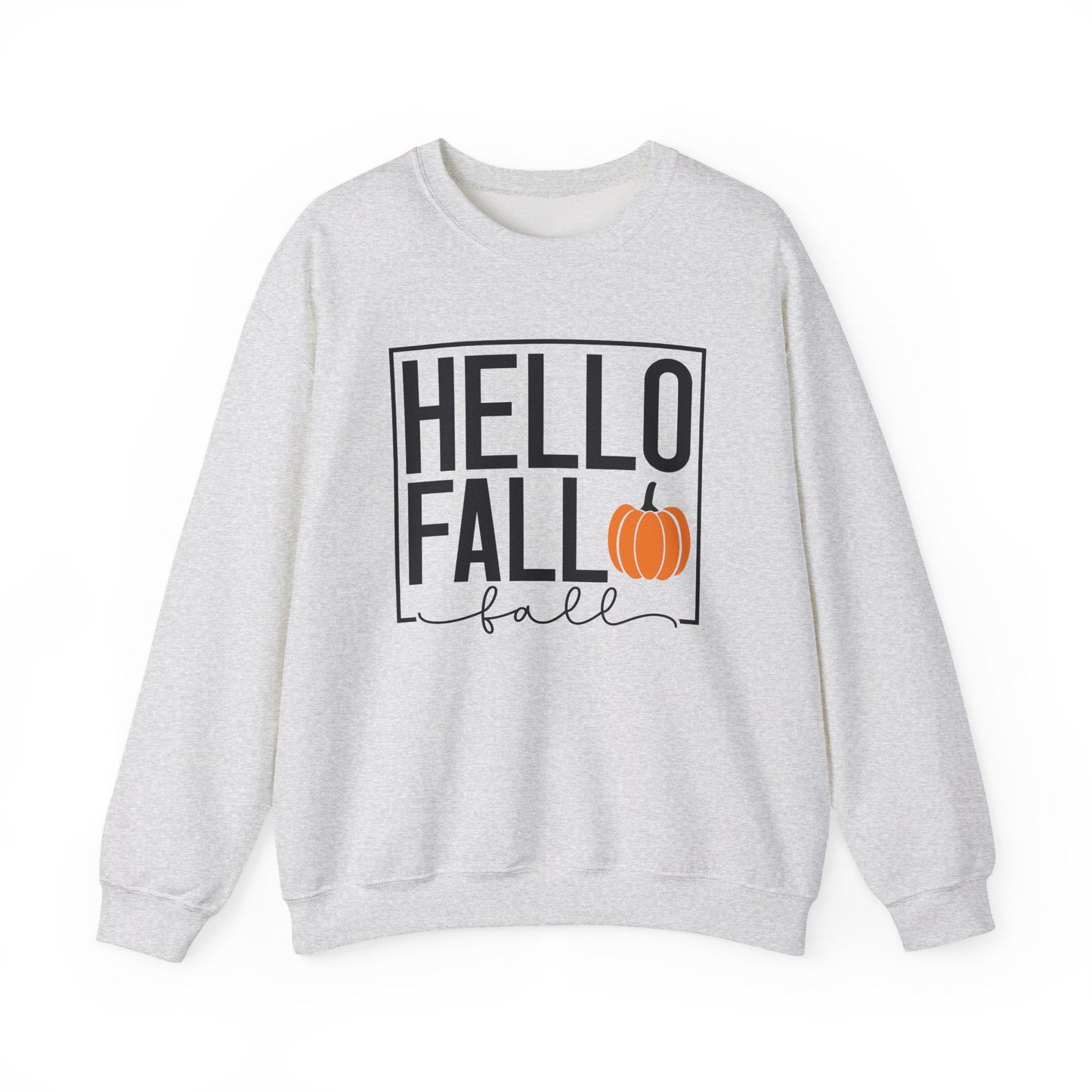 Hello Fall Cozy Fall Sweatshirt - Shirt Happens Graphics