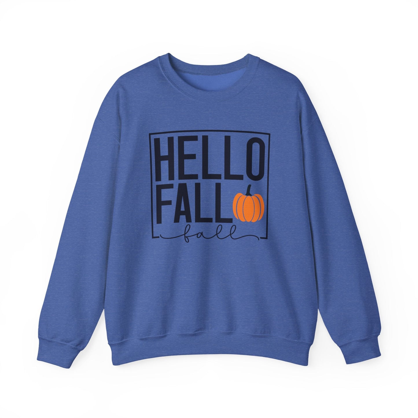 Hello Fall Cozy Fall Sweatshirt - Shirt Happens Graphics