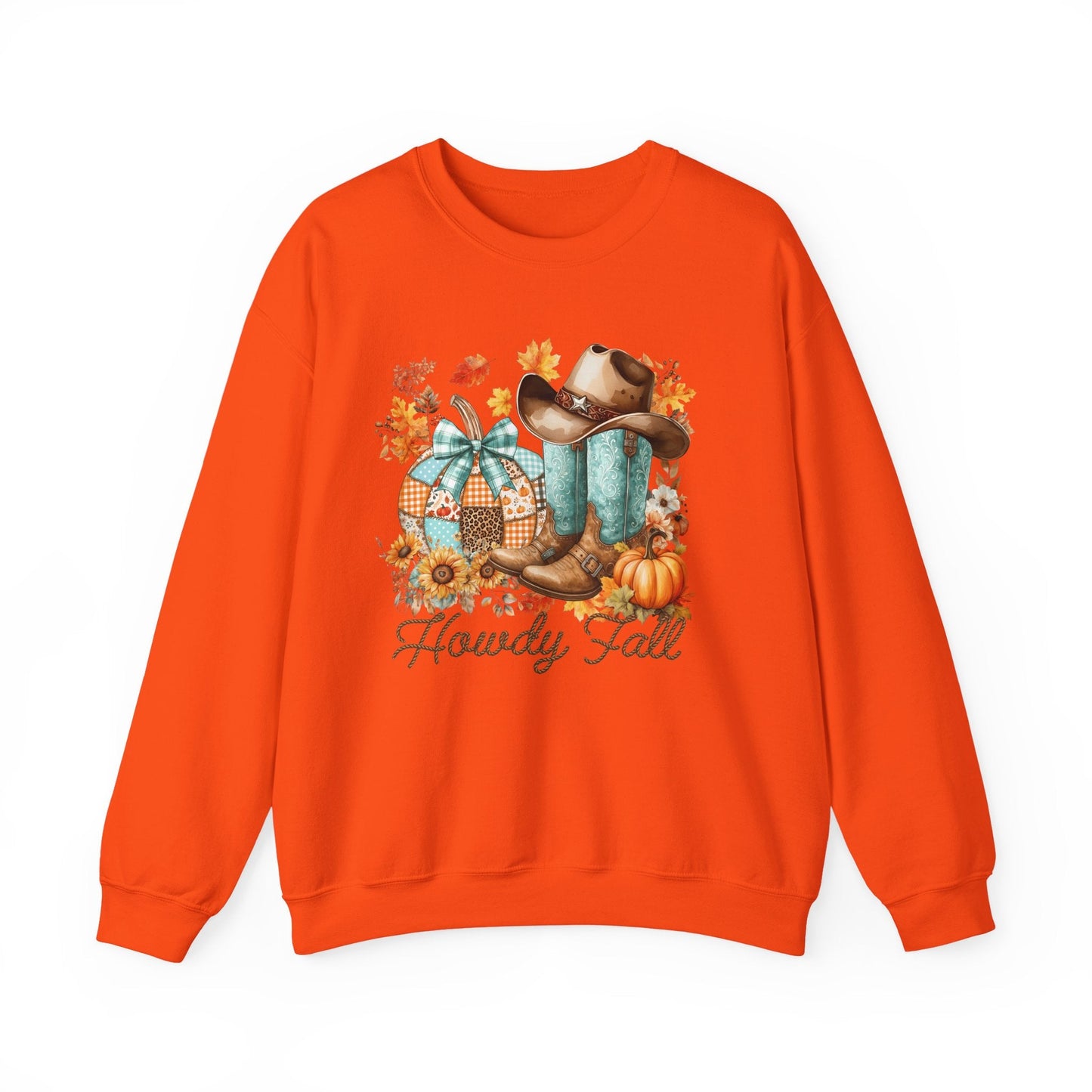 Howdy Fall Sweatshirt - Shirt Happens Graphics