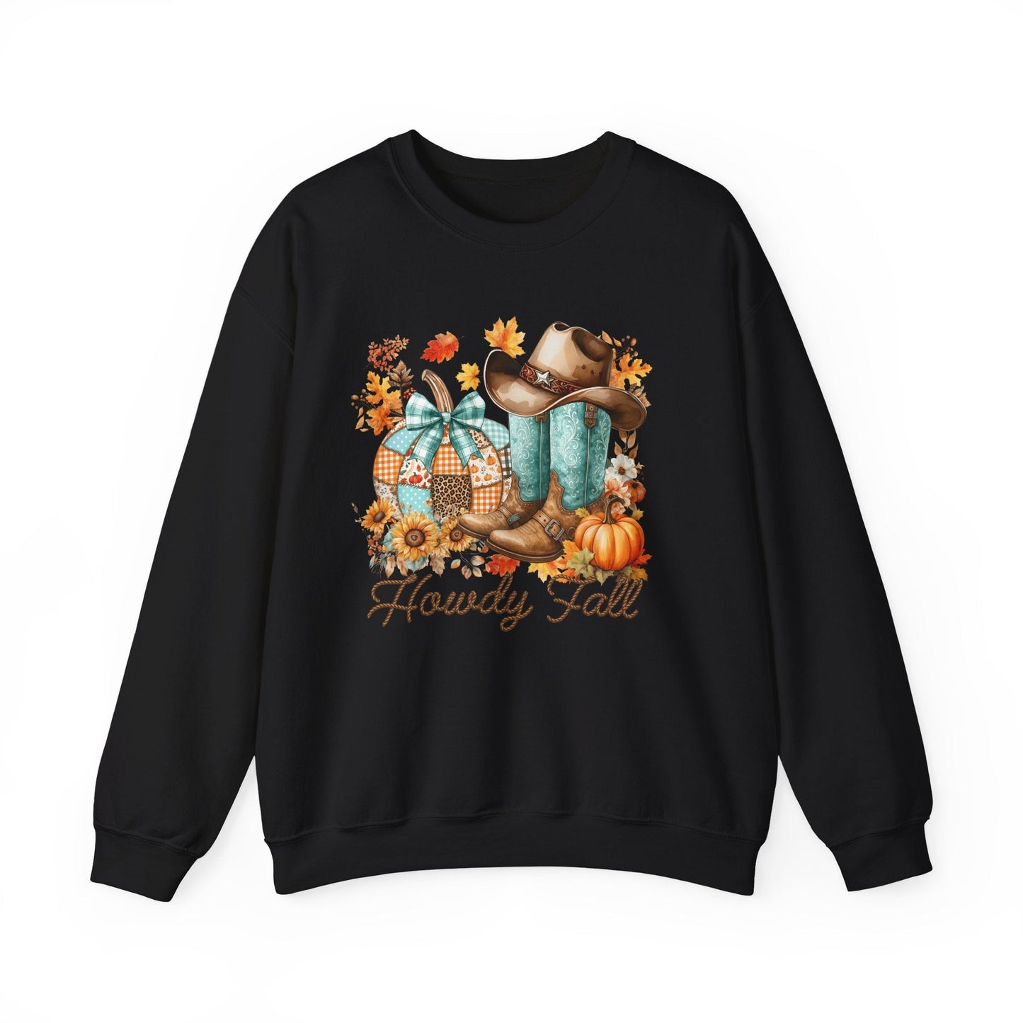 Howdy Fall Sweatshirt - Shirt Happens Graphics