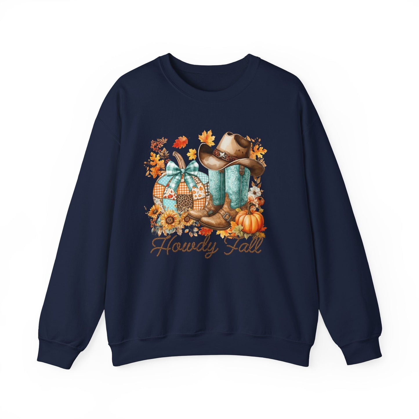 Howdy Fall Sweatshirt - Shirt Happens Graphics